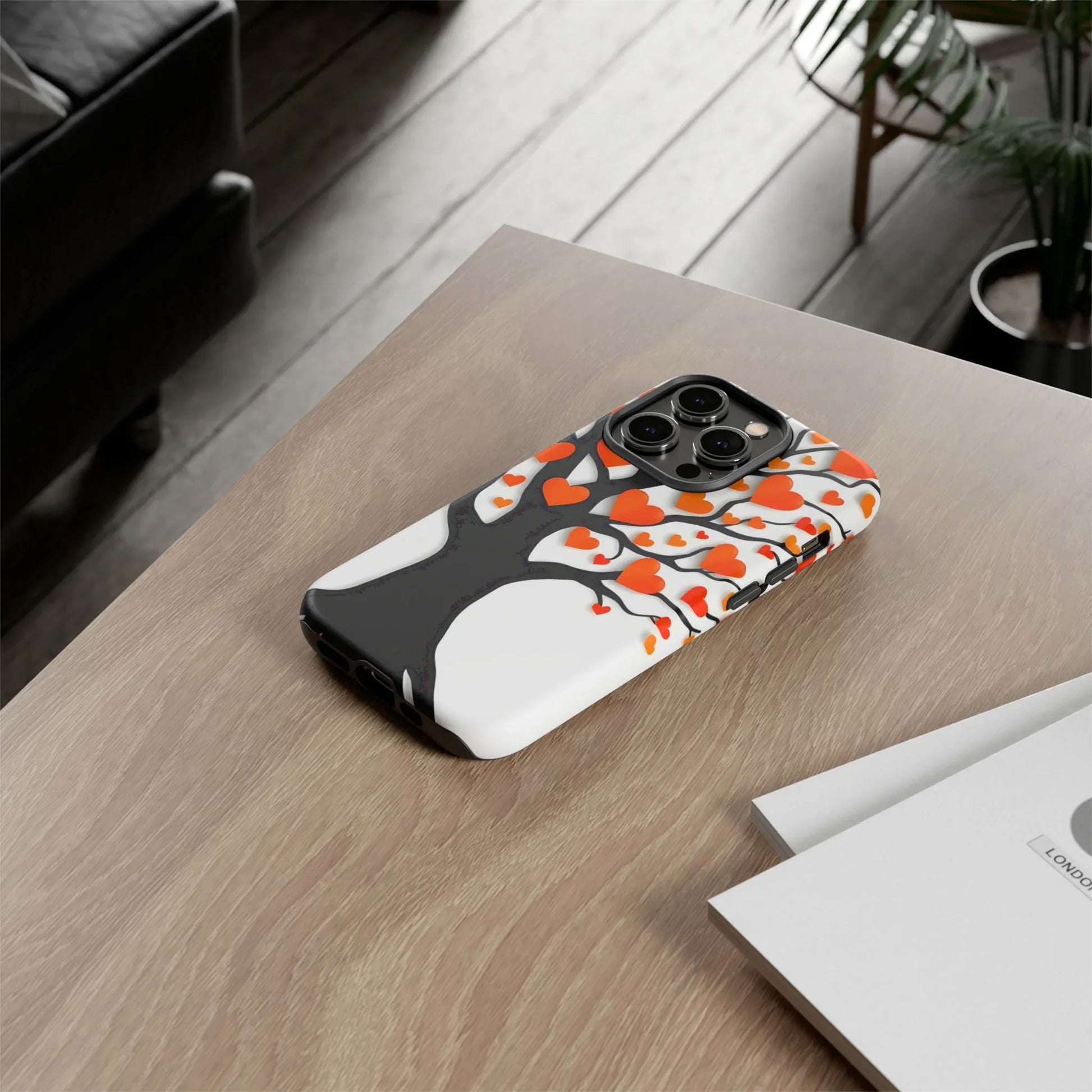 Heart Design Phone Case for iPhone 11–17 and Galaxy S20–S25 - KARARMDESIGN