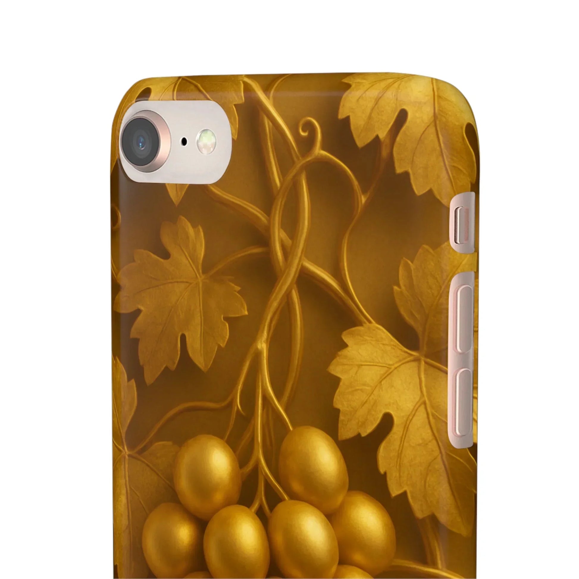 Golden Grapes Phone Case for iPhone 7–16 Models - KarArmDesign