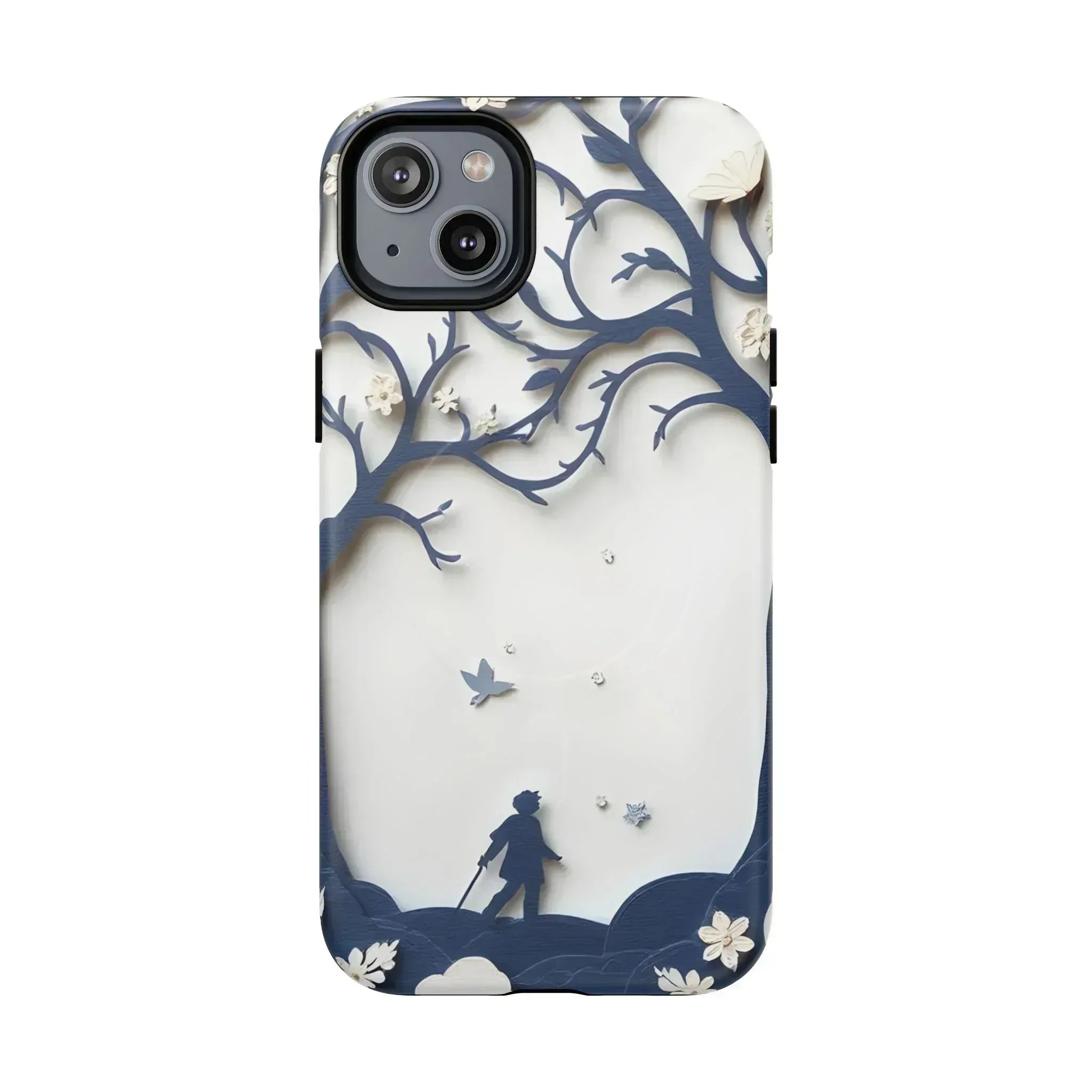 Nature Silhouette Phone Case for iPhone 14-16 - KARARMDESIGN