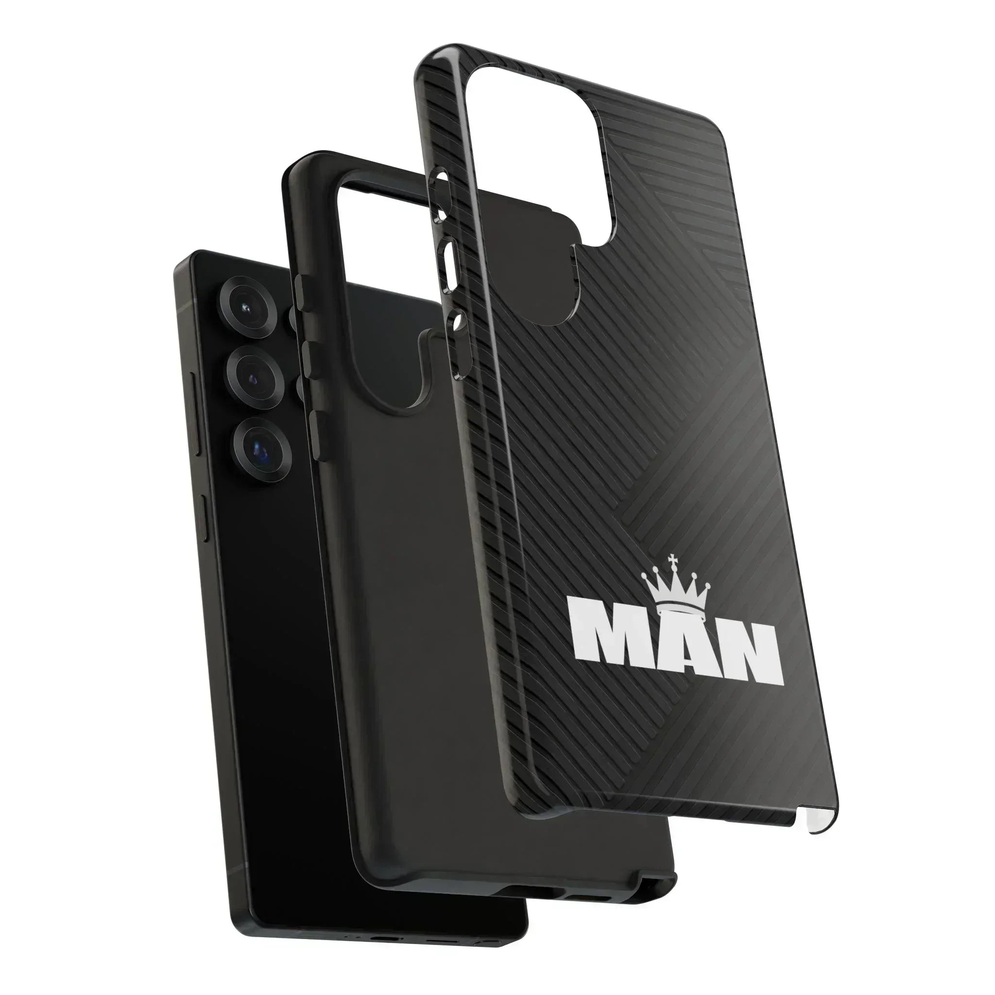 MAN Logo Phone Case for Samsung Galaxy S10-S25 - KARARMDESIGN