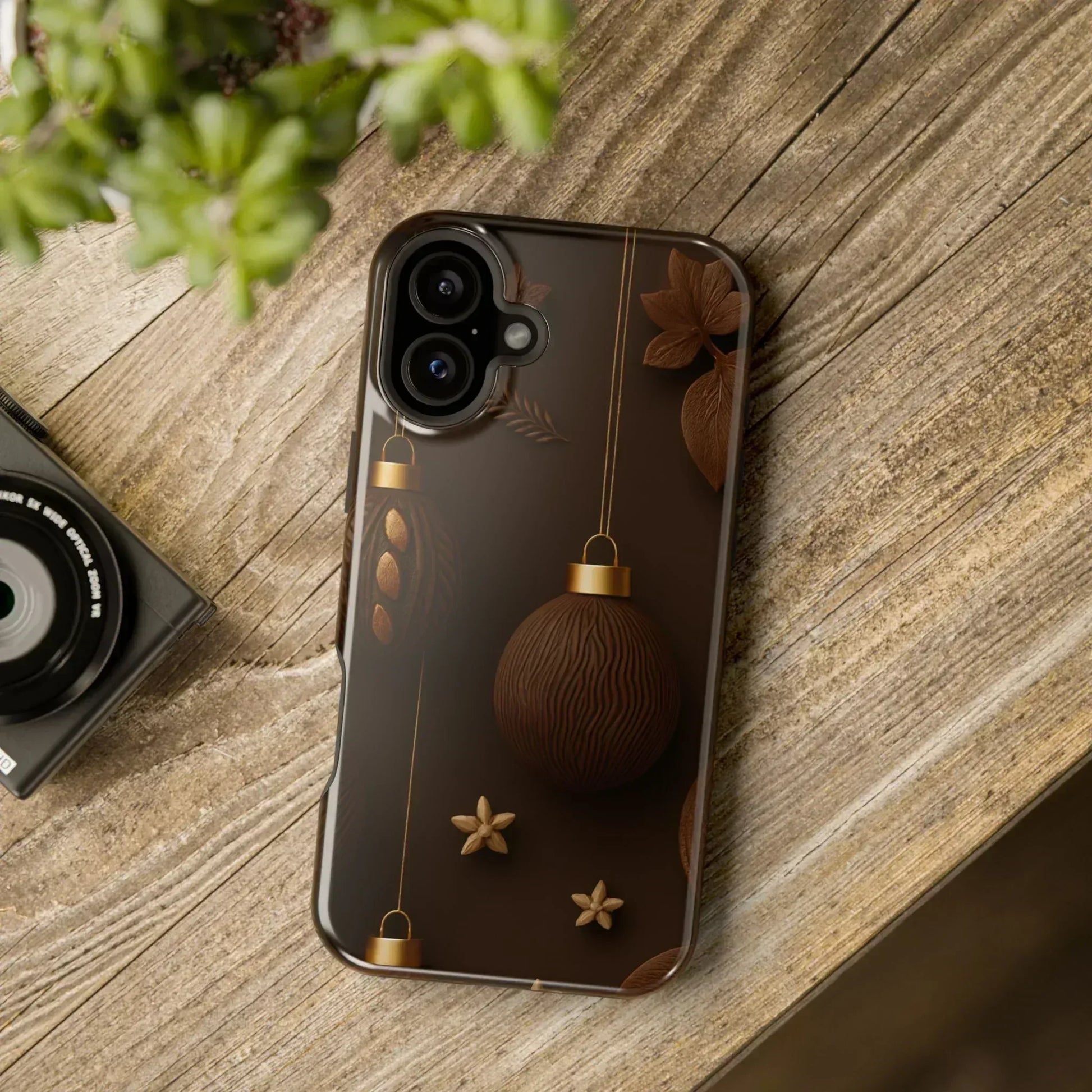 Chocolate Ornaments Phone Case for iPhone 11-17 and Galaxy S21-S22 - KARARMDESIGN