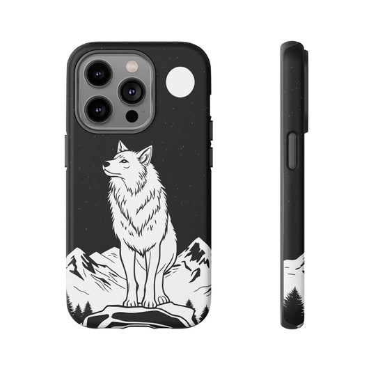 Majestic Wolf Phone Case for iPhone and Samsung Galaxy - KarArmDesign