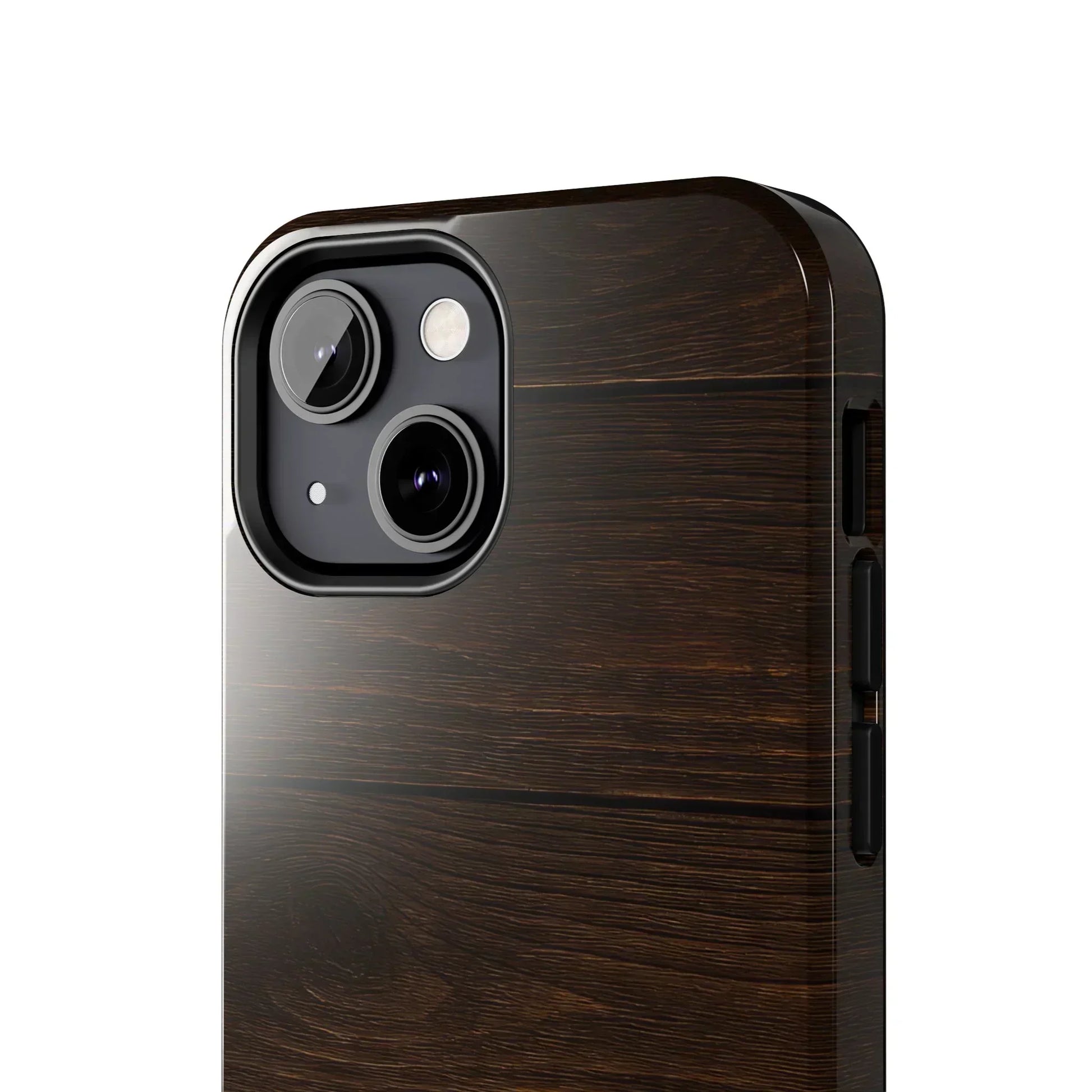 Dark Wood Grain Phone Case for iPhone and Galaxy - KarArmDesign