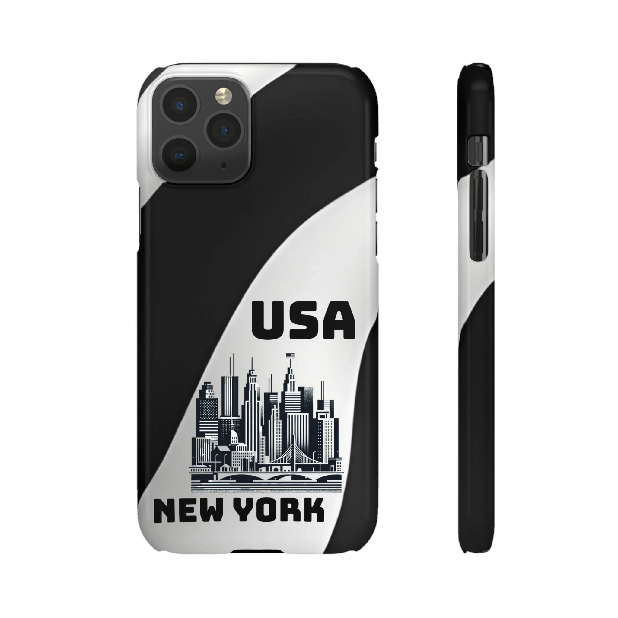 Monochrome New York City Phone Case for iPhone, Galaxy & Pixel - KARARMDESIGN