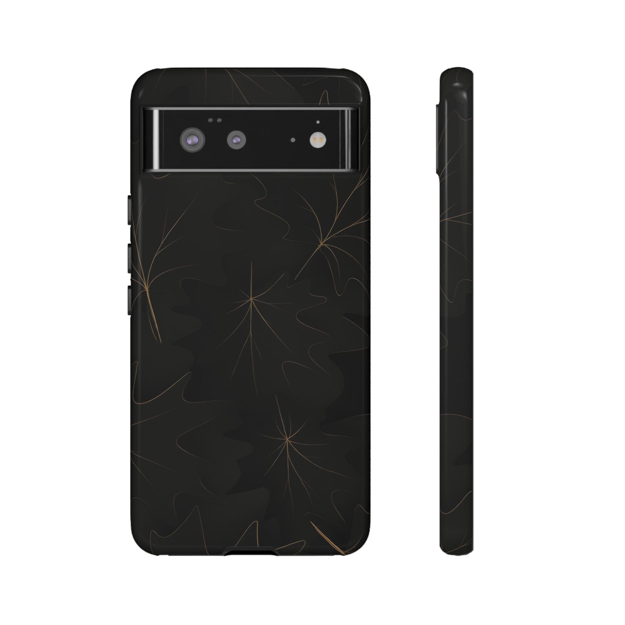 Luxury Fall Leaf Phone Case – Samsung Galaxy S20–S26 & Google Pixel 6-9