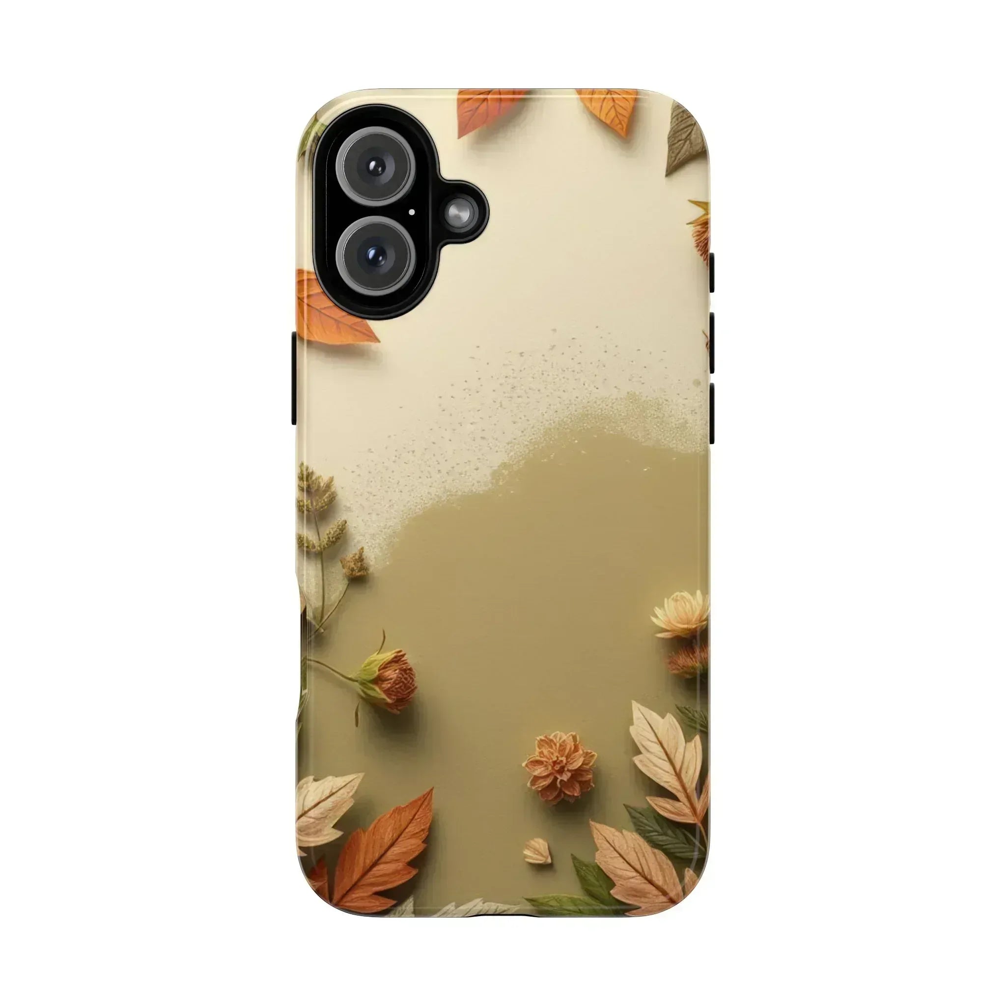 Autumn Leaves Phone Case for iPhone 8–16 and Galaxy S10–S25 - KARARMDESIGN