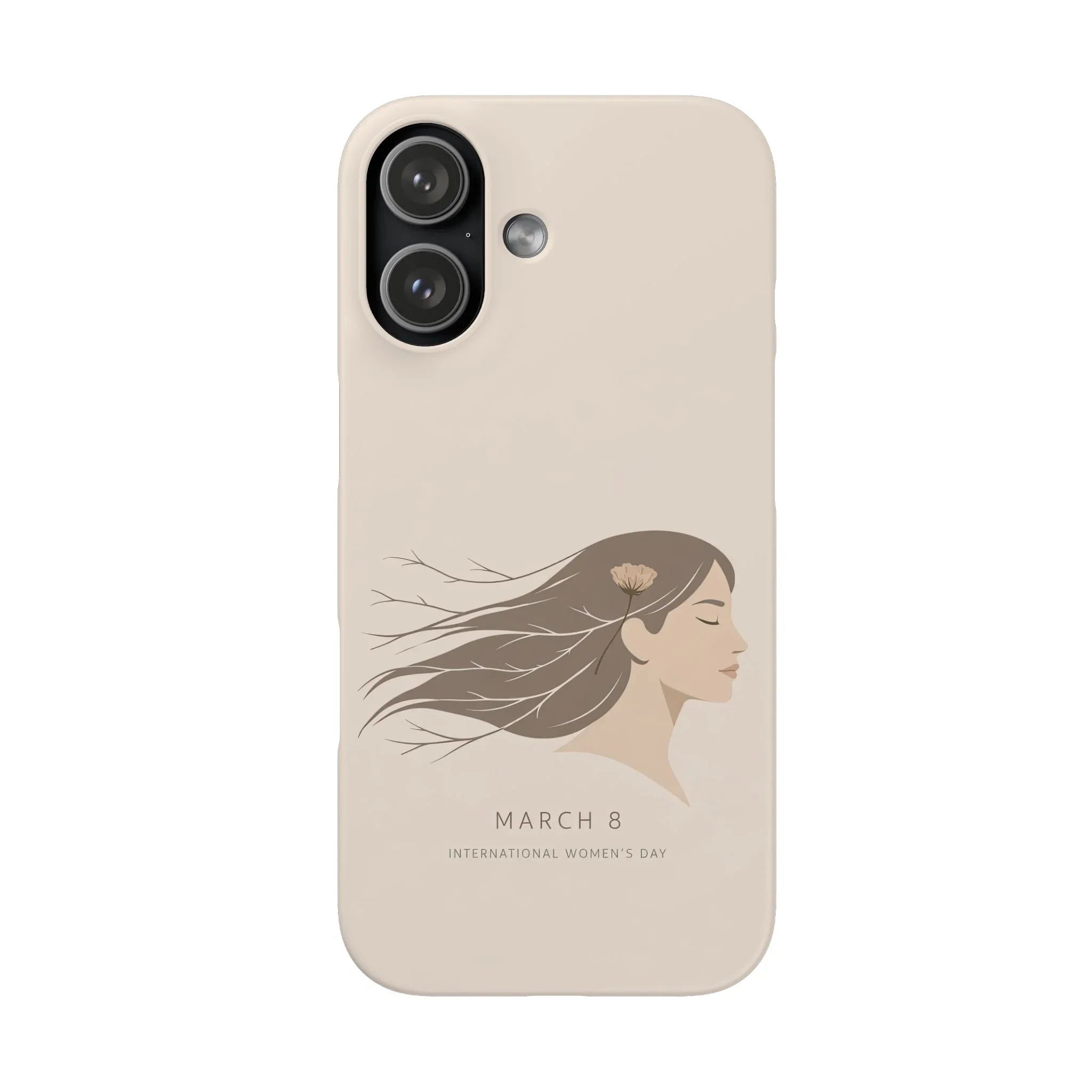 Graceful Strength Phone Case for iPhone 11-17 and Galaxy S20-25 - KARARMDESIGN