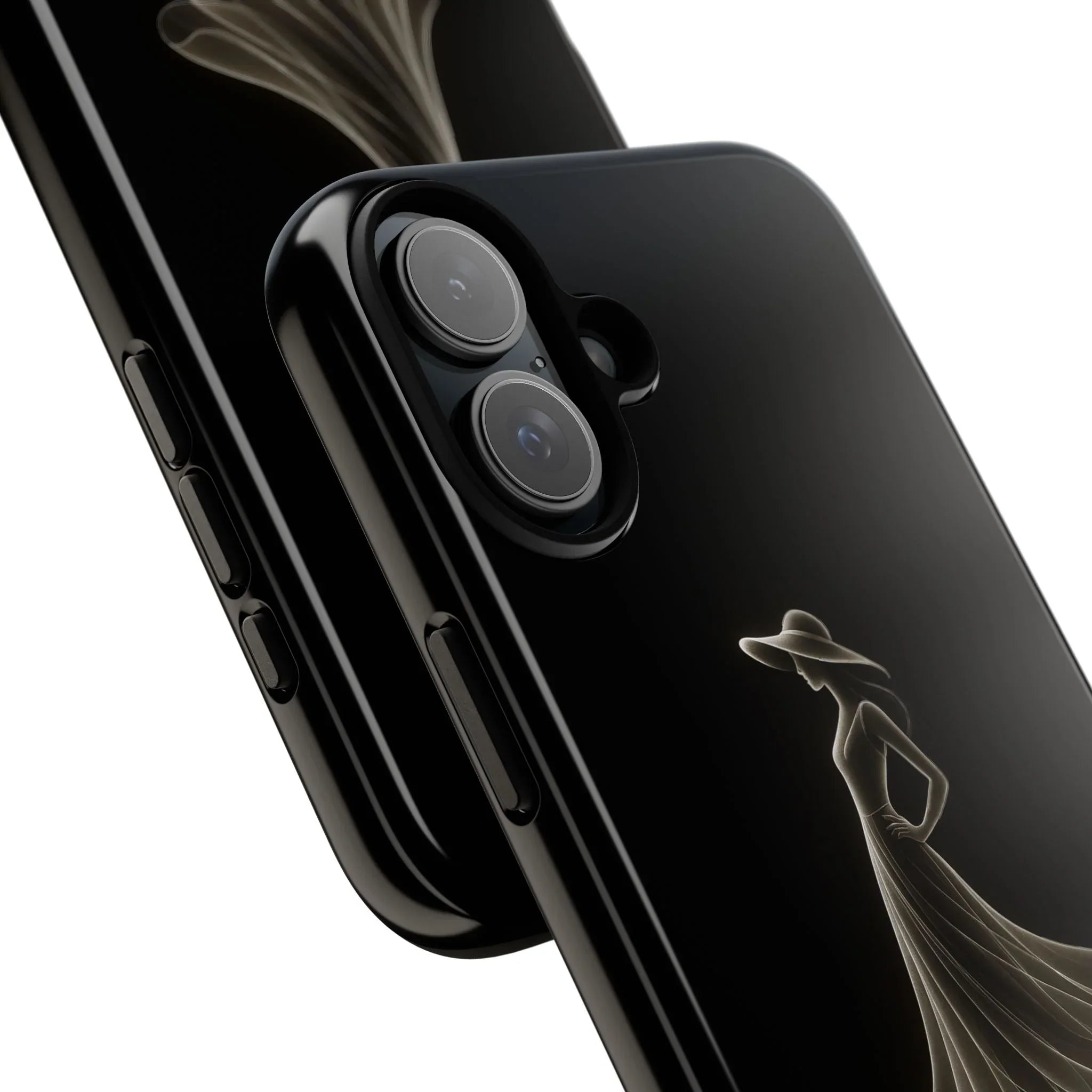 Elegant Woman Phone Case for iPhone 12-17 and Galaxy S20-S25 - KARARMDESIGN