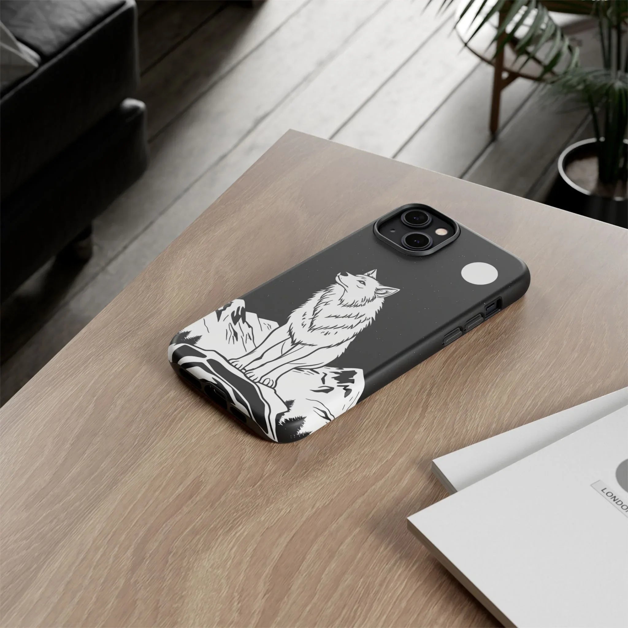 Majestic Wolf Phone Case for iPhone and Galaxy - KARARMDESIGN