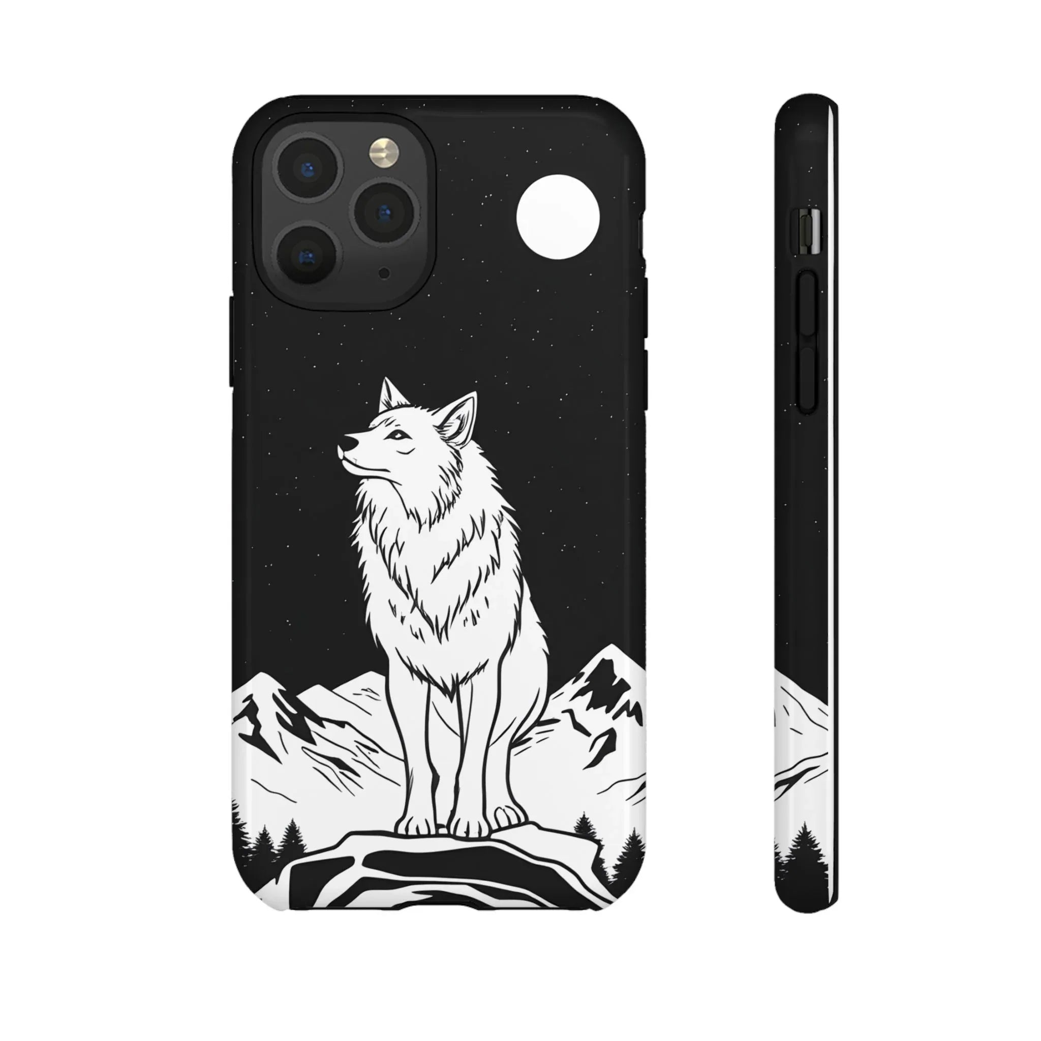 Majestic Wolf Phone Case for iPhone and Galaxy - KARARMDESIGN