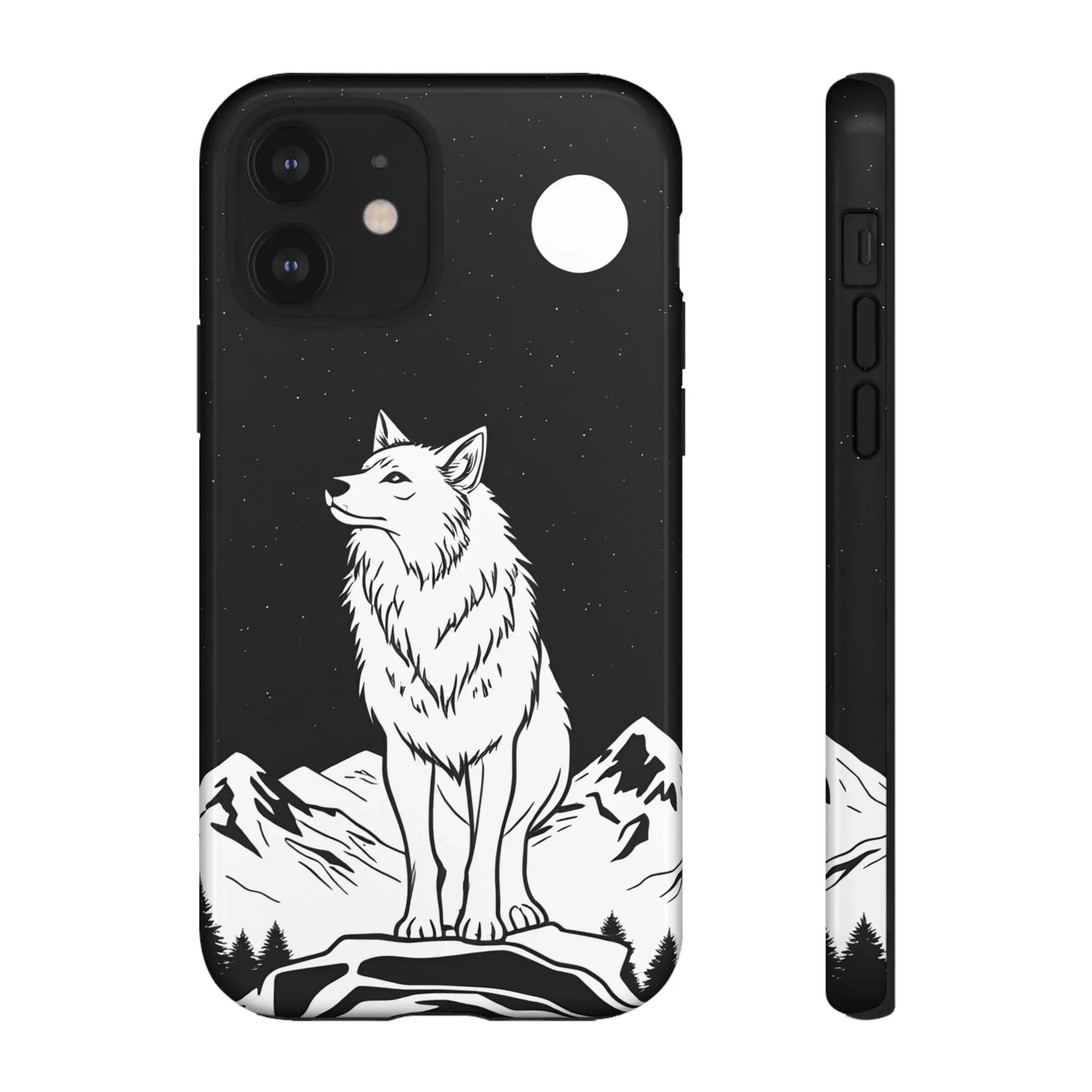 Majestic Wolf Phone Case for iPhone and Galaxy - KARARMDESIGN