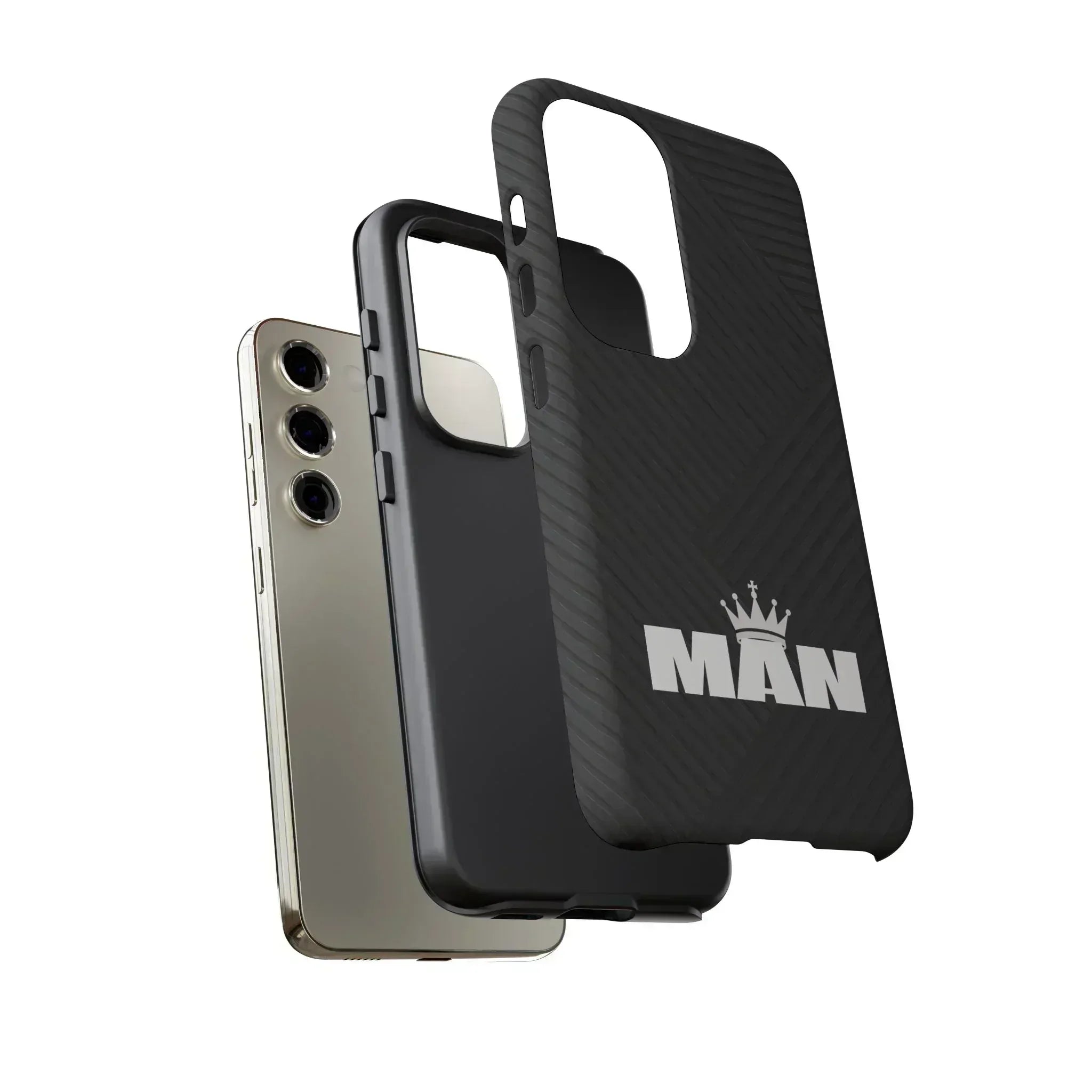 MAN Logo Phone Case for Samsung Galaxy S10-S25 - KARARMDESIGN