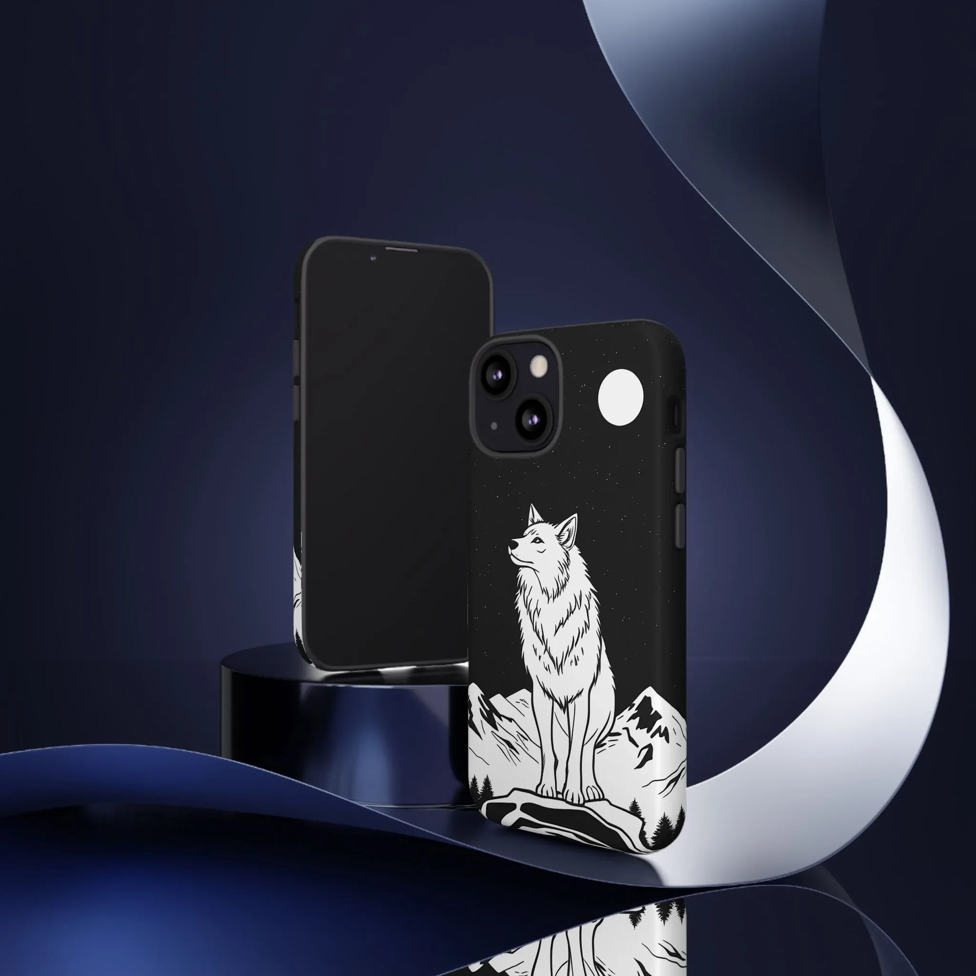 Majestic Wolf Phone Case for iPhone and Galaxy - KARARMDESIGN