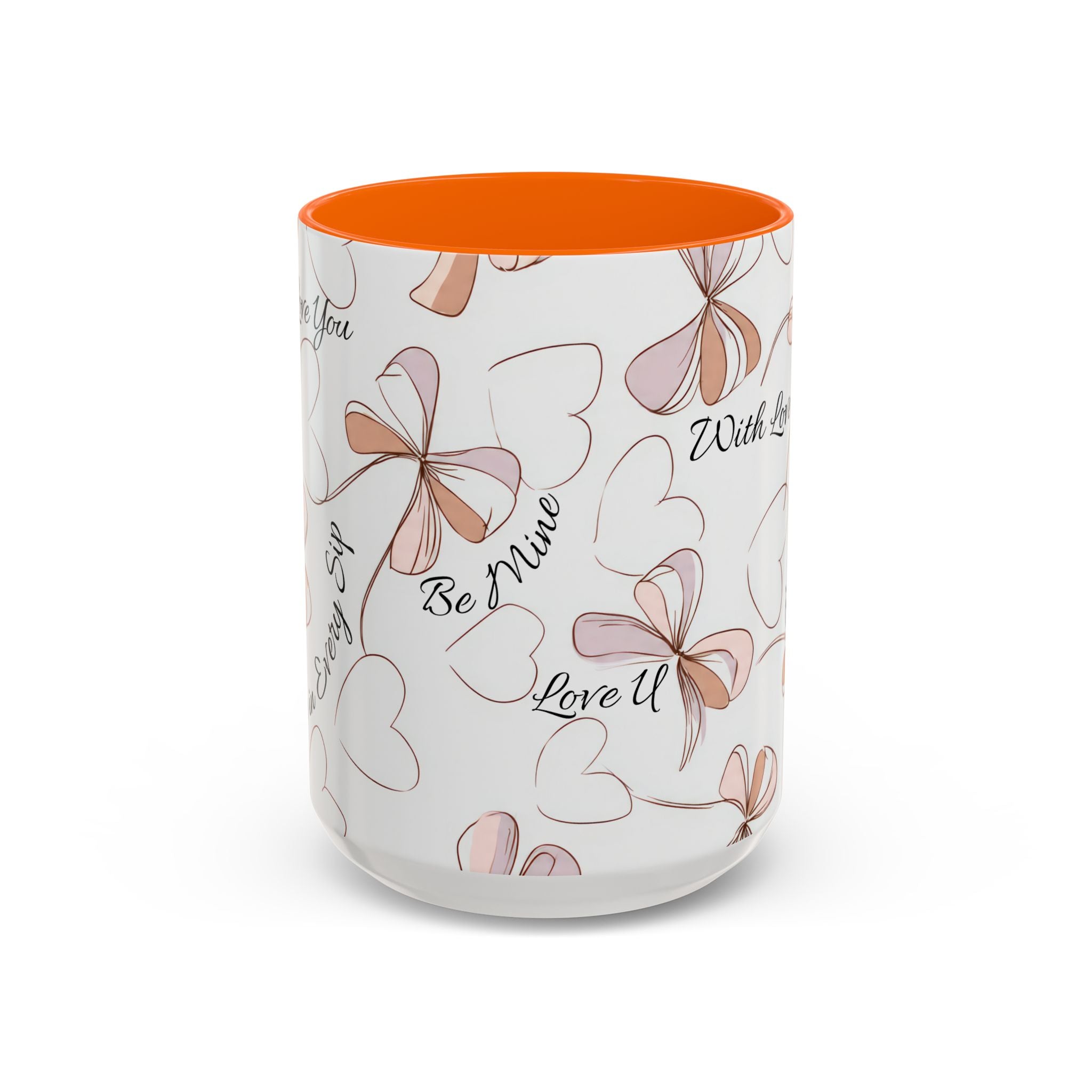 Love Messages Accent Coffee Mug (11, 15oz)