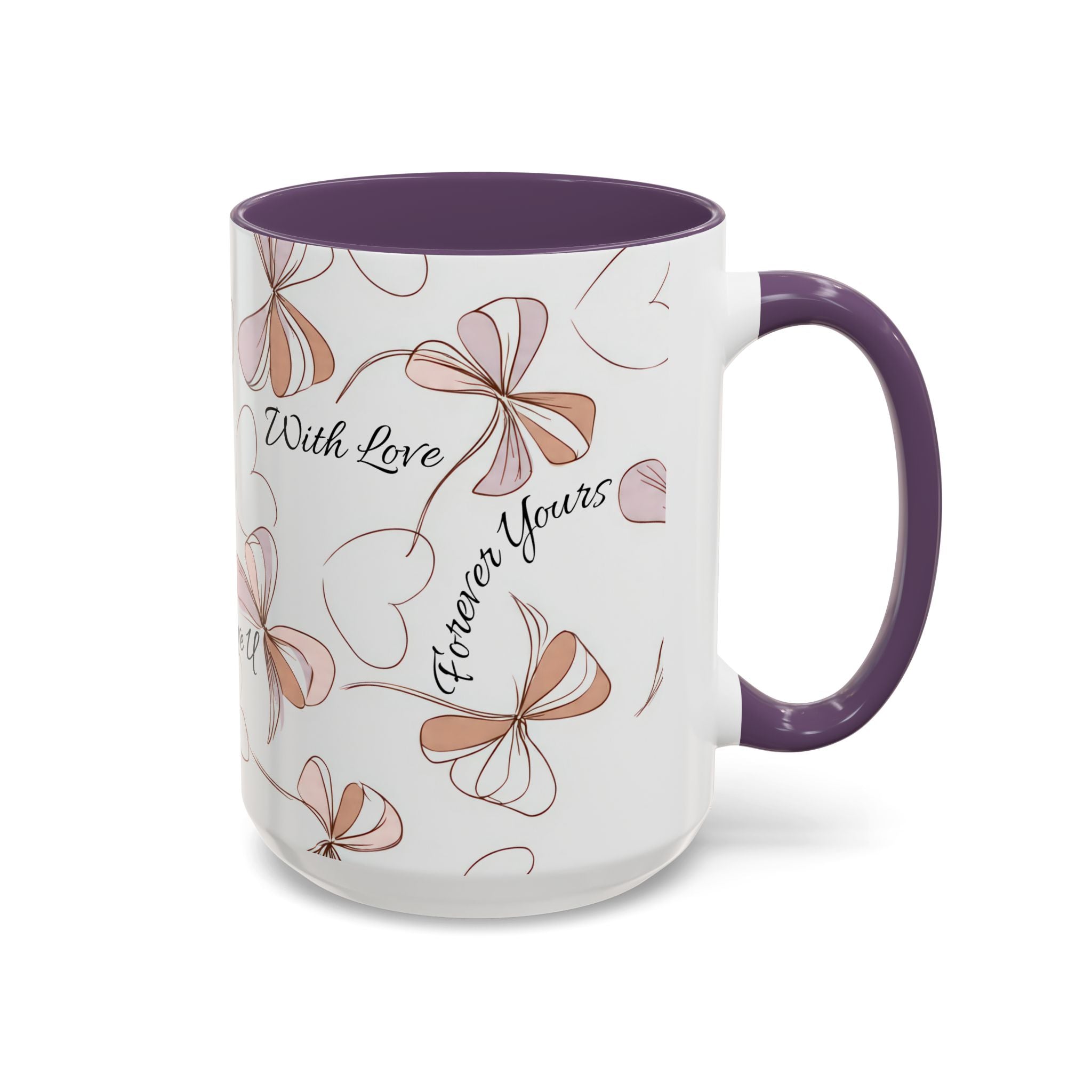 Love Messages Accent Coffee Mug (11, 15oz)