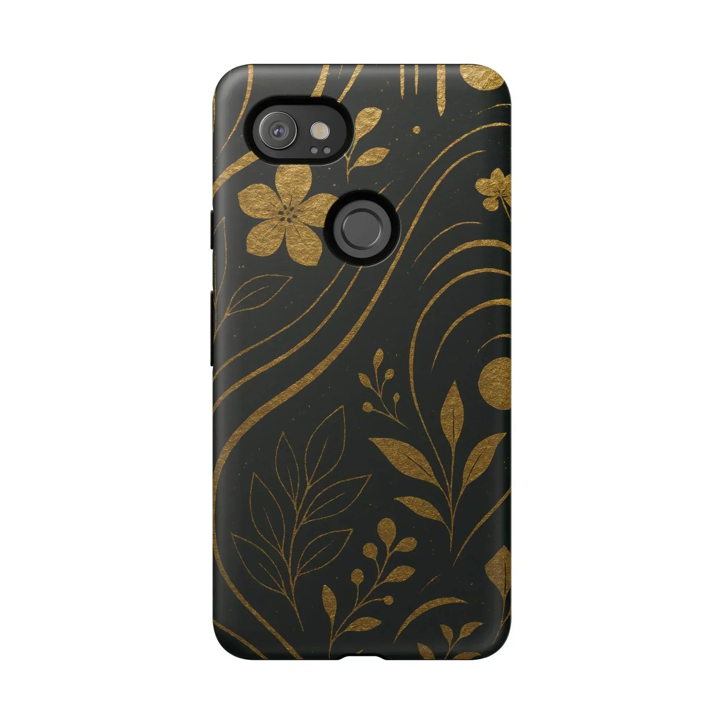 Foil Frenzy Abstract Gold Pattern Phone Case for Samsung Galaxy and Google Pixel - KarArmDesign