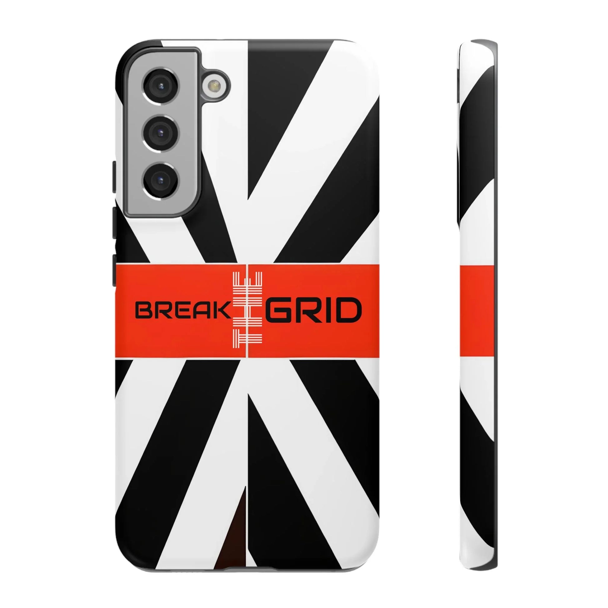 Break The Grid Phone Case for iPhone 11–16 and Galaxy S20–S25 - KARARMDESIGN