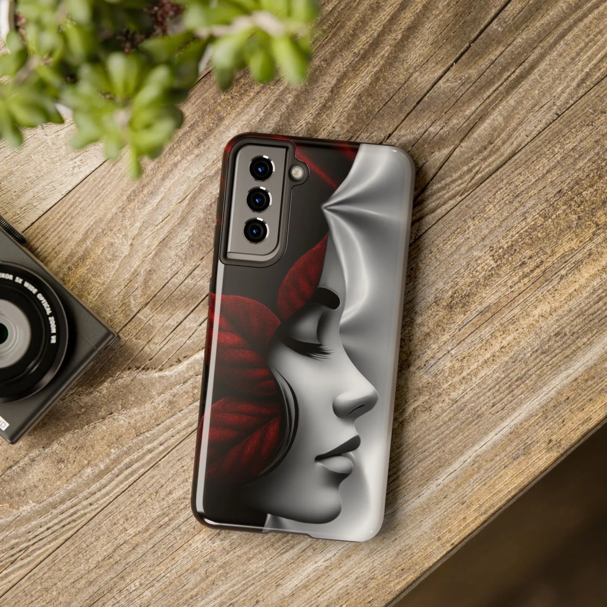 Whispered Grace Phone Case for iPhone 11-17 and Galaxy S21-S25 - KARARMDESIGN