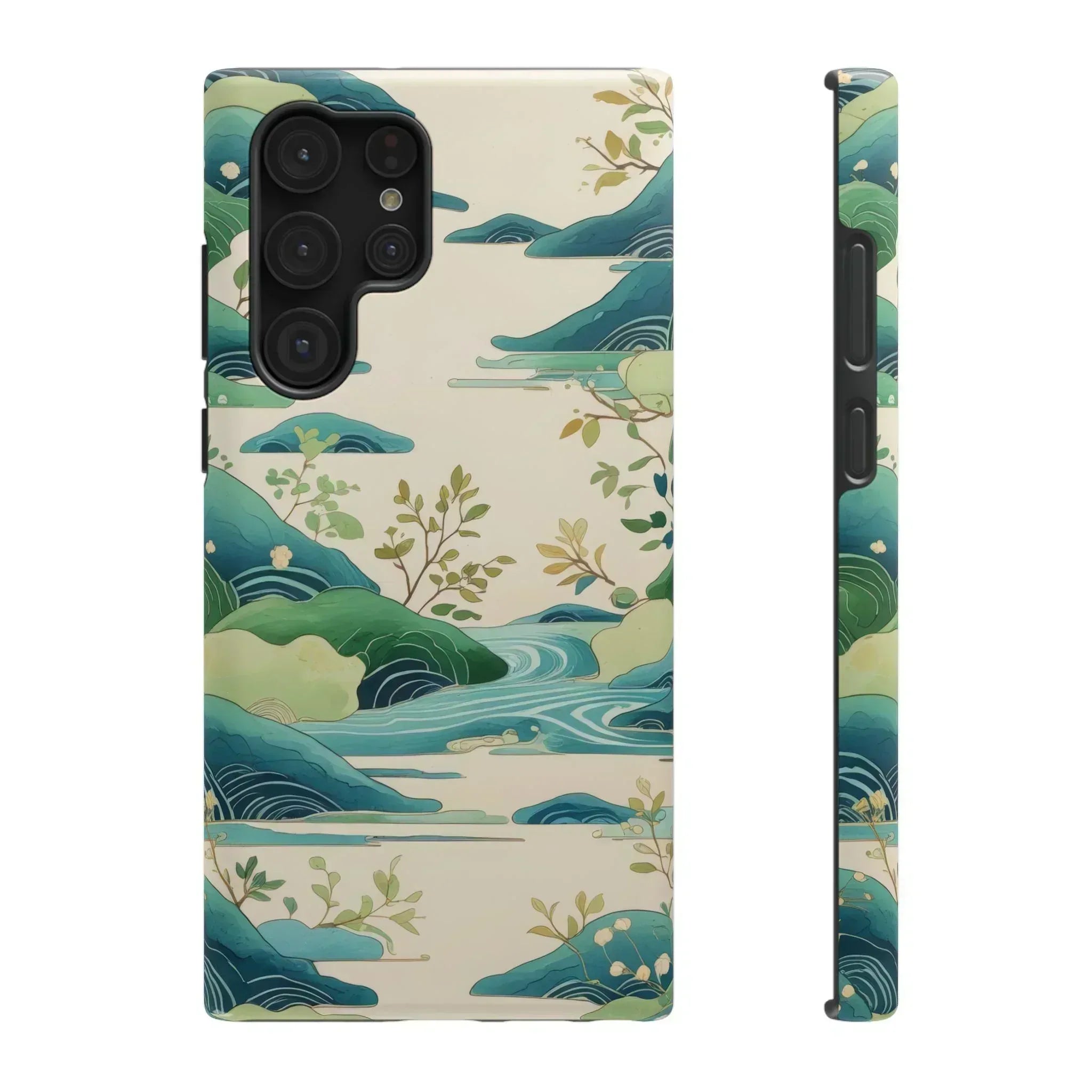 Nature Landscape Phone Case for iPhone 12-16 and Galaxy S21-S22 - KARARMDESIGN