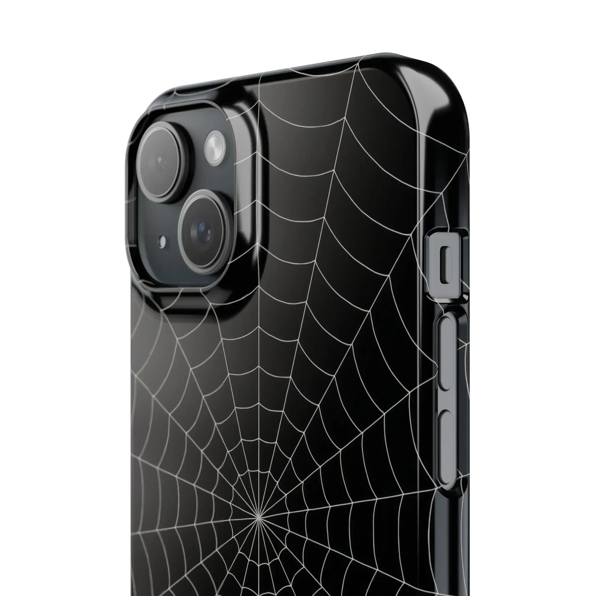 Spider Web Phone Case Slim Cases for iPhone 12-16 Models - KarArmDesign