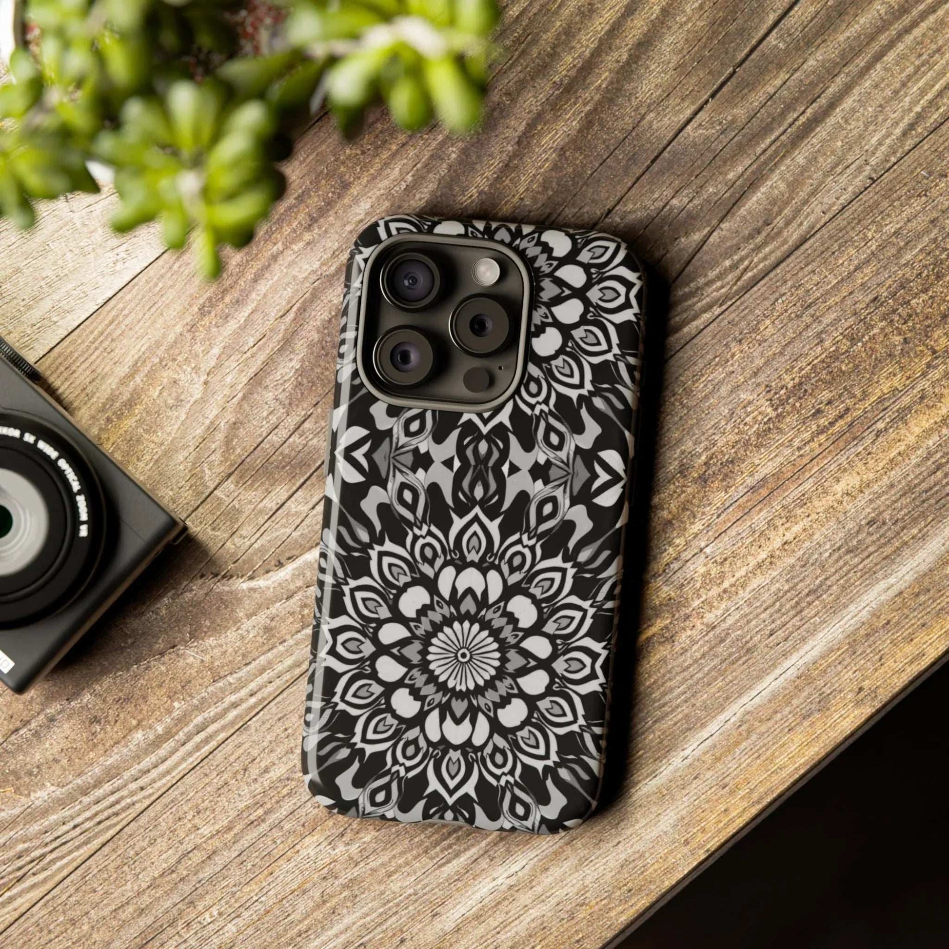 Mandala Phone Case for iPhone and Galaxy - KARARMDESIGN