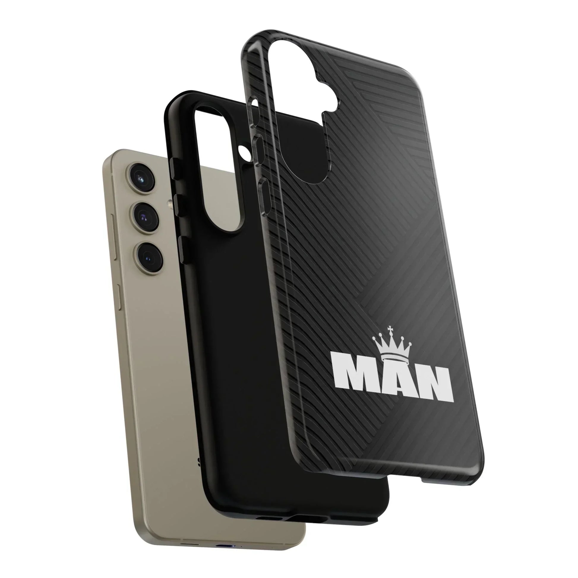 MAN Logo Phone Case for Samsung Galaxy S10-S25 Models - KarArmDesign