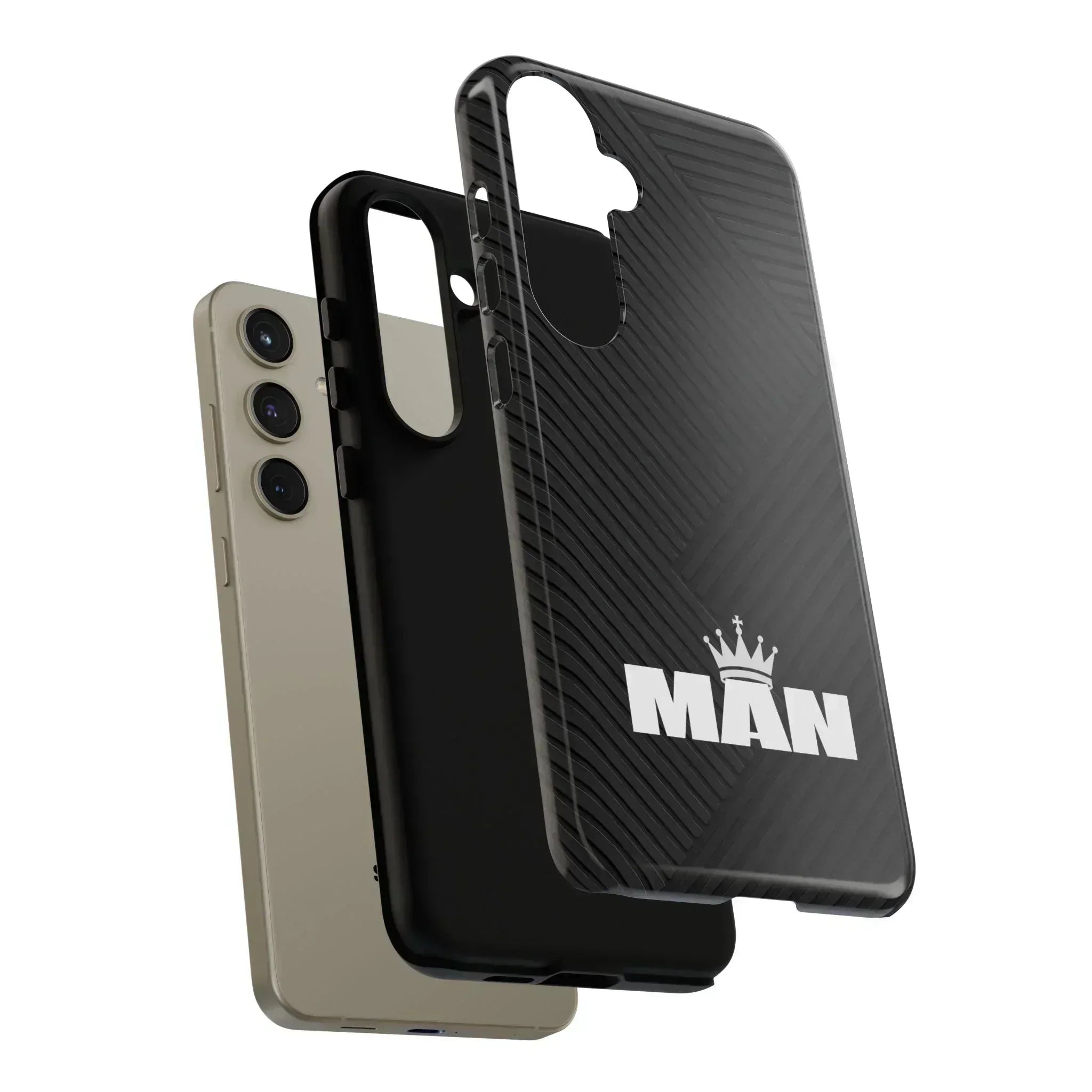MAN Logo Phone Case for Samsung Galaxy S10-S25 - KARARMDESIGN