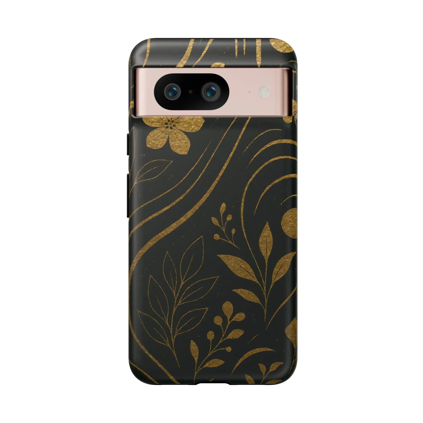 Foil Frenzy Abstract Gold Pattern Phone Case for Samsung Galaxy and Google Pixel - KarArmDesign