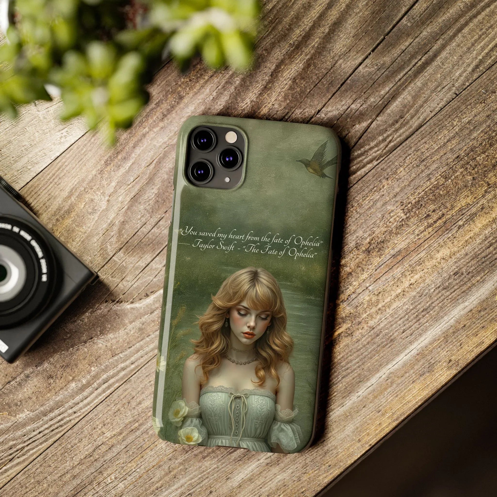 "Melancholic Ophelia" Phone Case for iPhone 11-17 - KARARMDESIGN