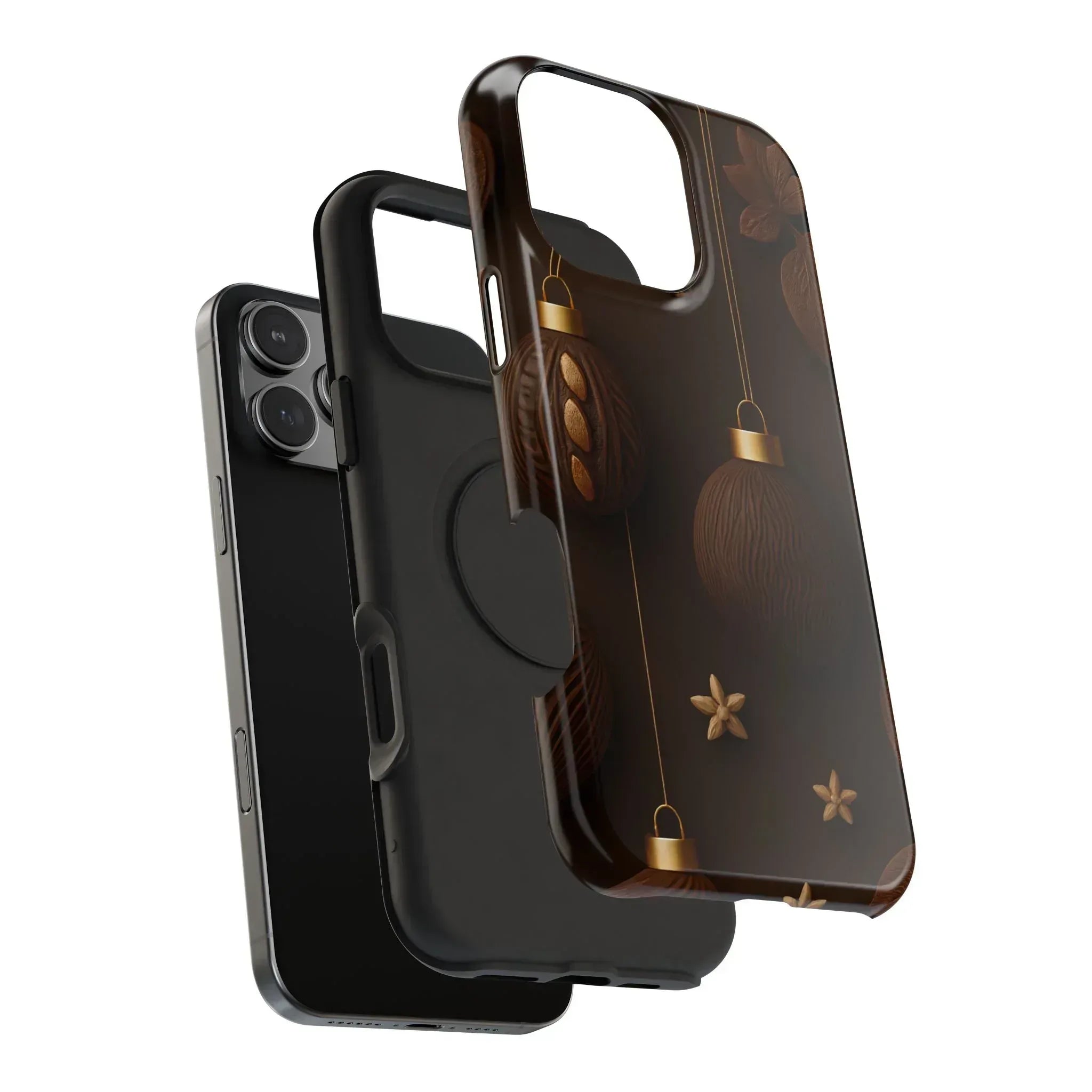 Chocolate Ornaments Phone Case for iPhone 11-17 and Galaxy S21-S22 - KARARMDESIGN