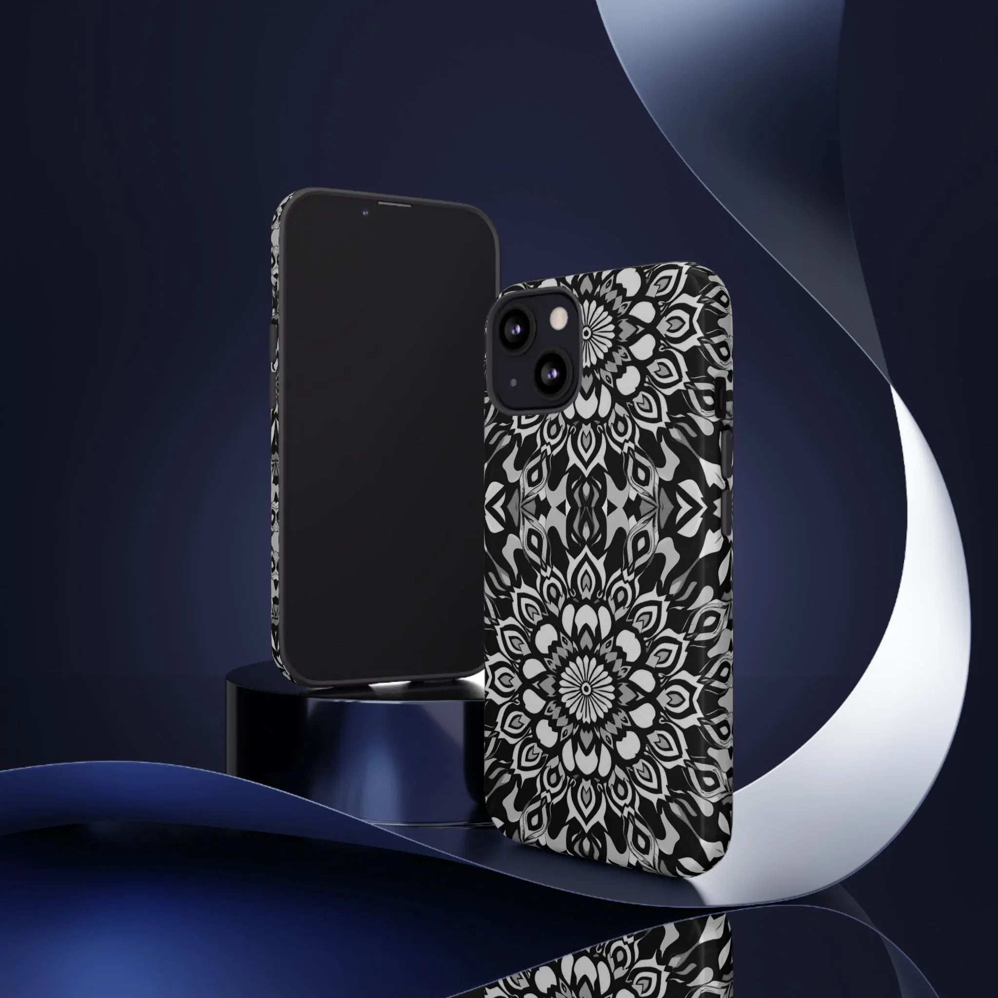 Mandala Phone Case for iPhone and Galaxy - KARARMDESIGN