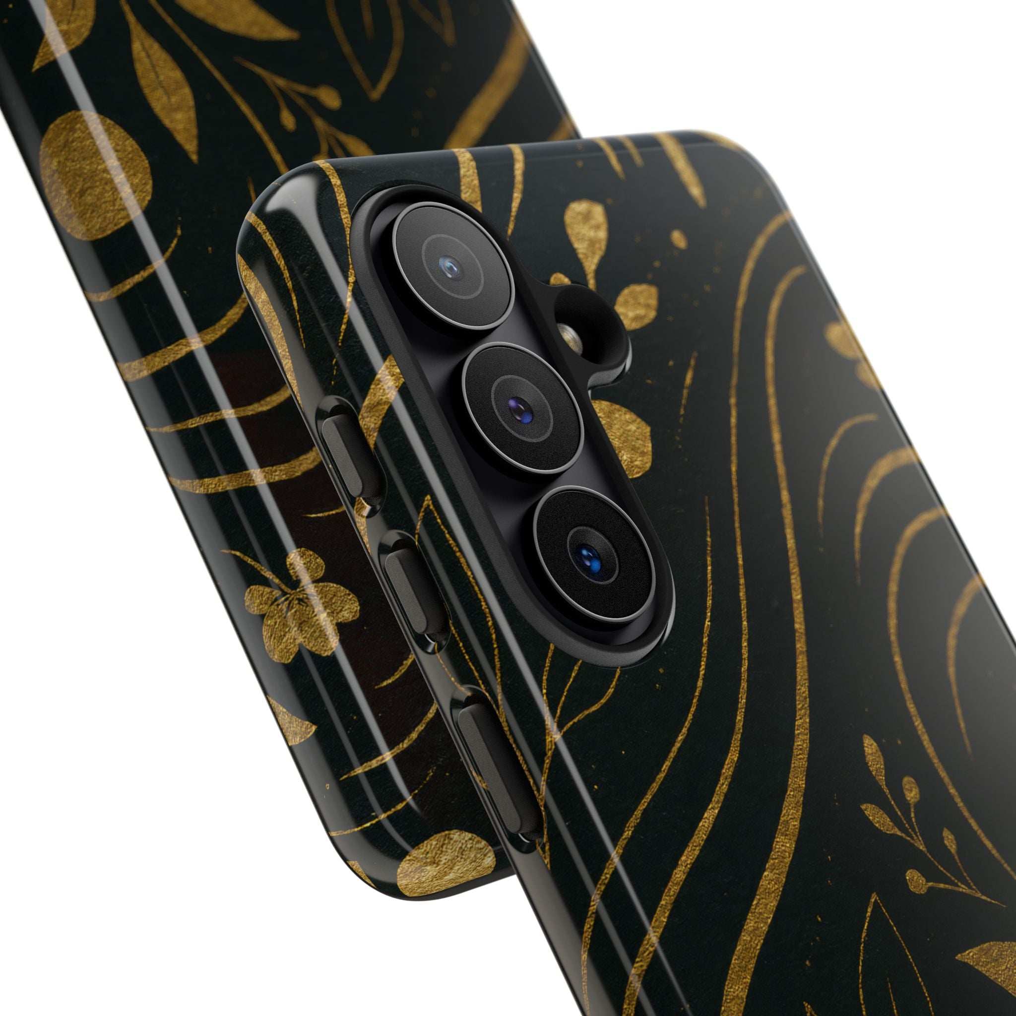 Gold Pattern Tough Phone Case for Samsung Galaxy & Google Pixel