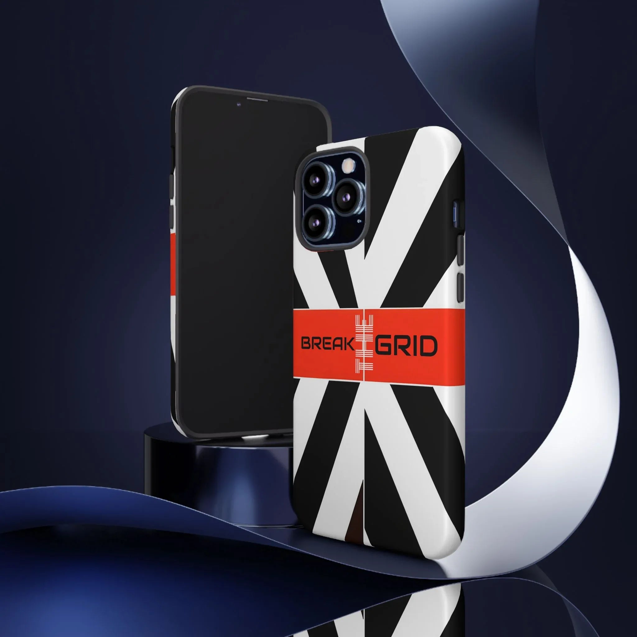 Break The Grid Phone Case for iPhone 11–16 and Galaxy S20–S25 - KARARMDESIGN