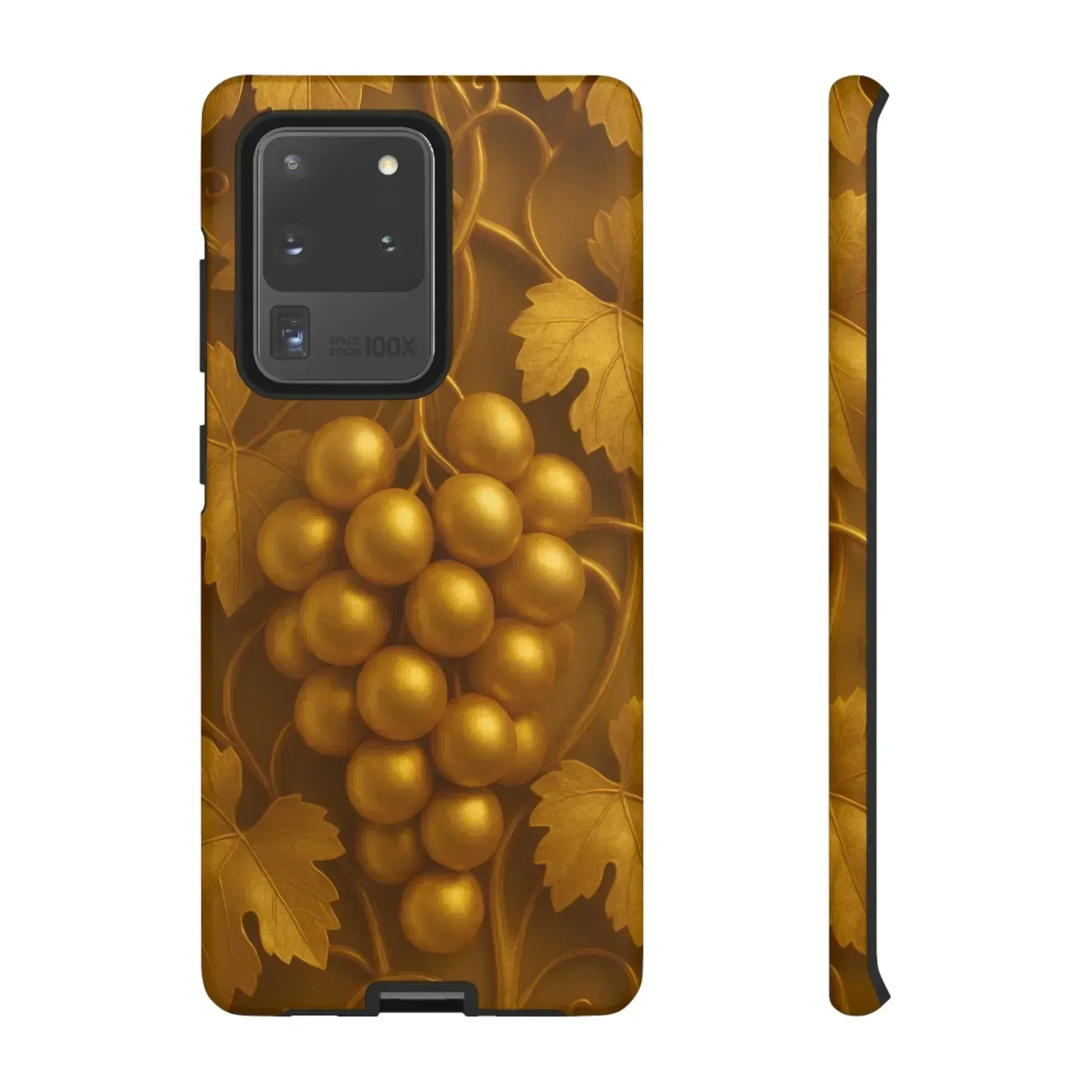 Golden Grapes Phone Case for Samsung Galaxy S10-S25 - KARARMDESIGN