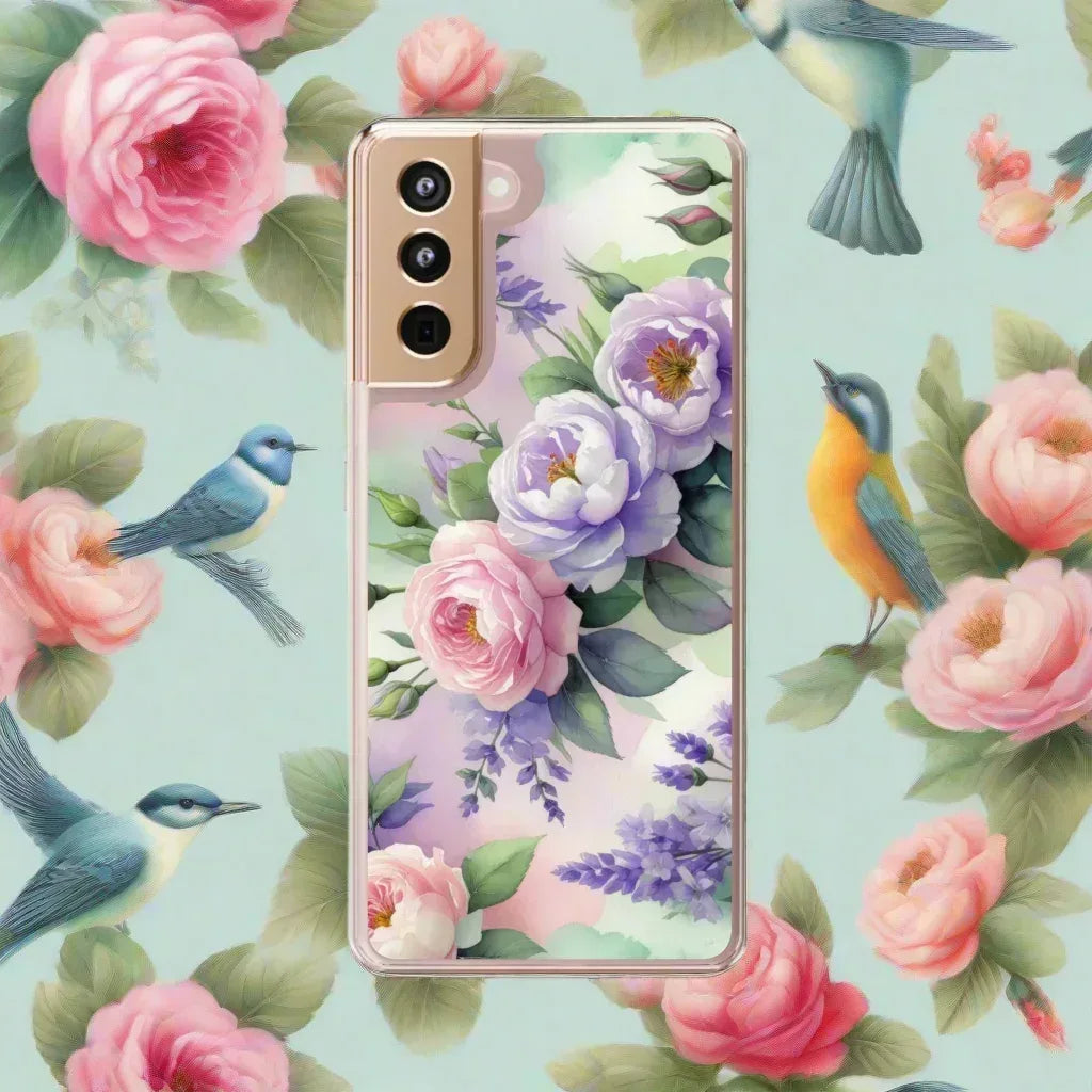 Clear Phone Case for iPhone 12-16 and Samsung Galaxy S21 - KARARMDESIGN