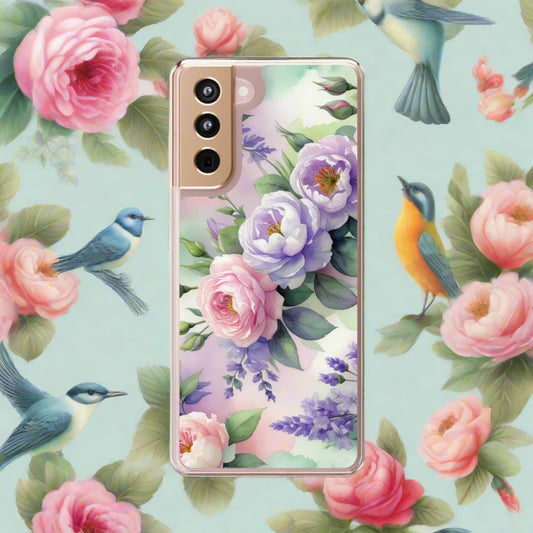 Clear Phone Case for iPhone 12-16 and Samsung Galaxy S21 Models - KarArmDesign