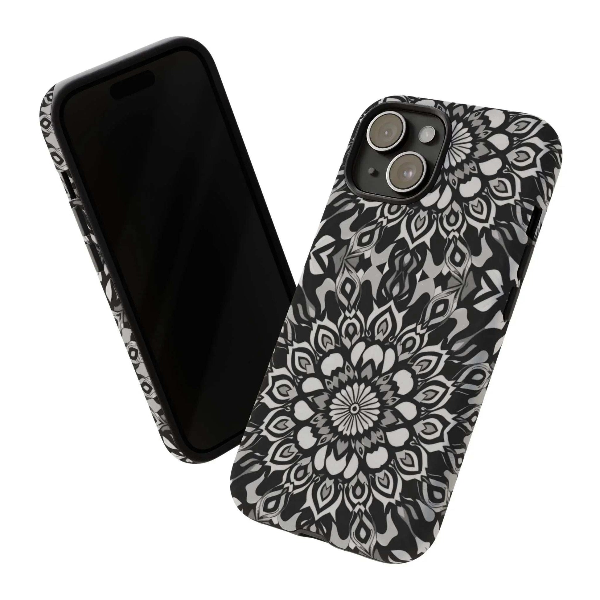 Mandala Phone Case for iPhone and Galaxy - KARARMDESIGN