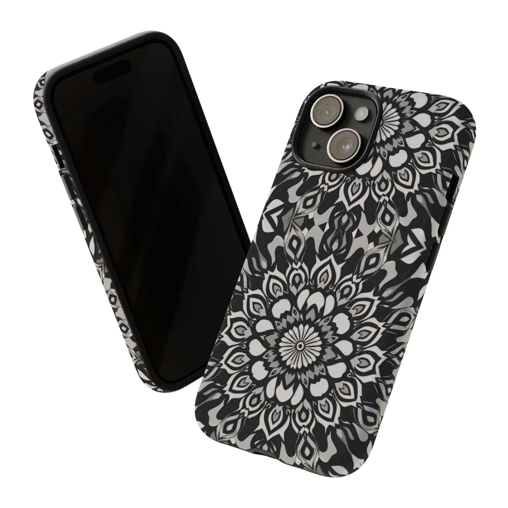 Mandala Phone Case for iPhone and Galaxy - KARARMDESIGN