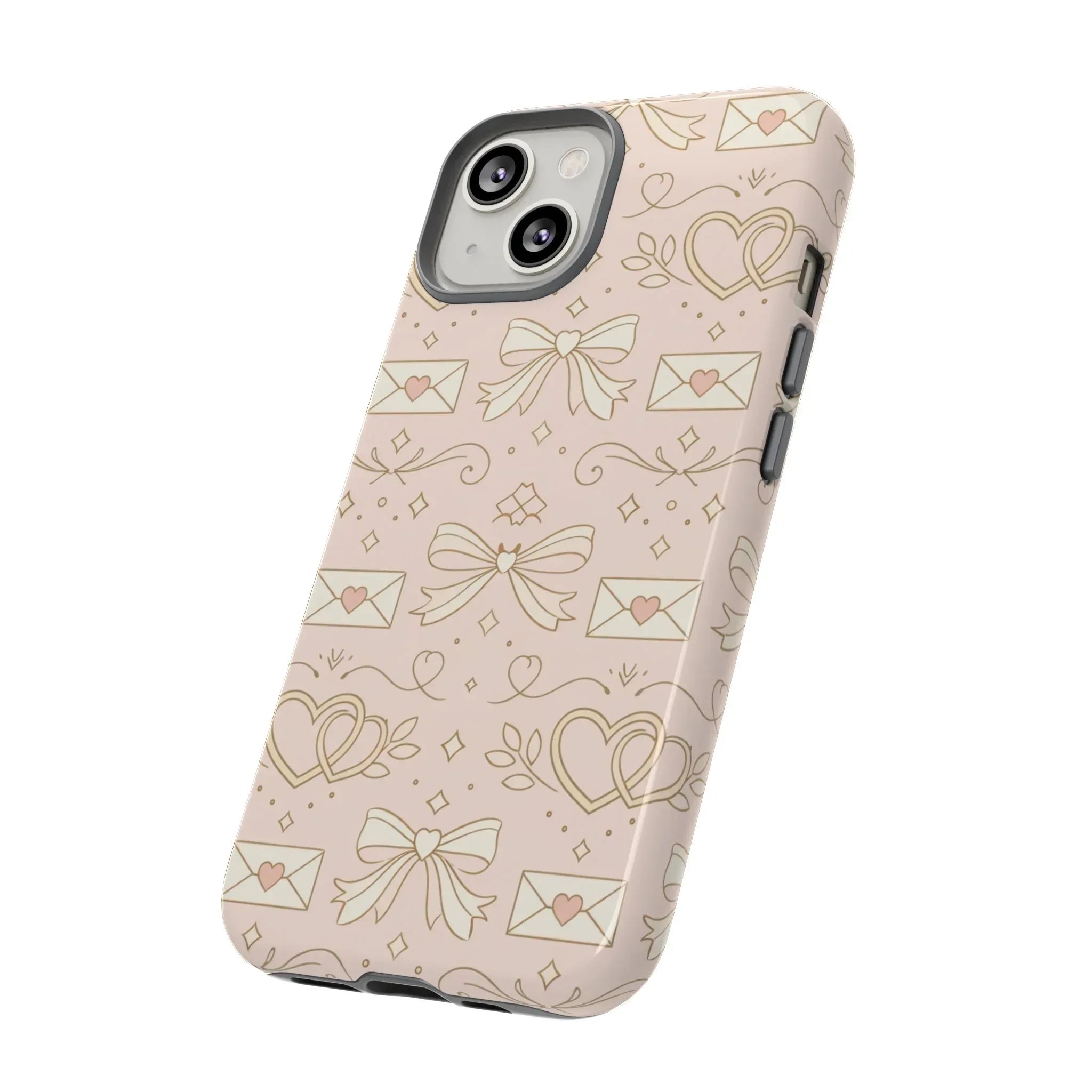 Sweet Romance Tough Phone Case for iPhone 11–17 & Galaxy S10–S25 - KARARMDESIGN