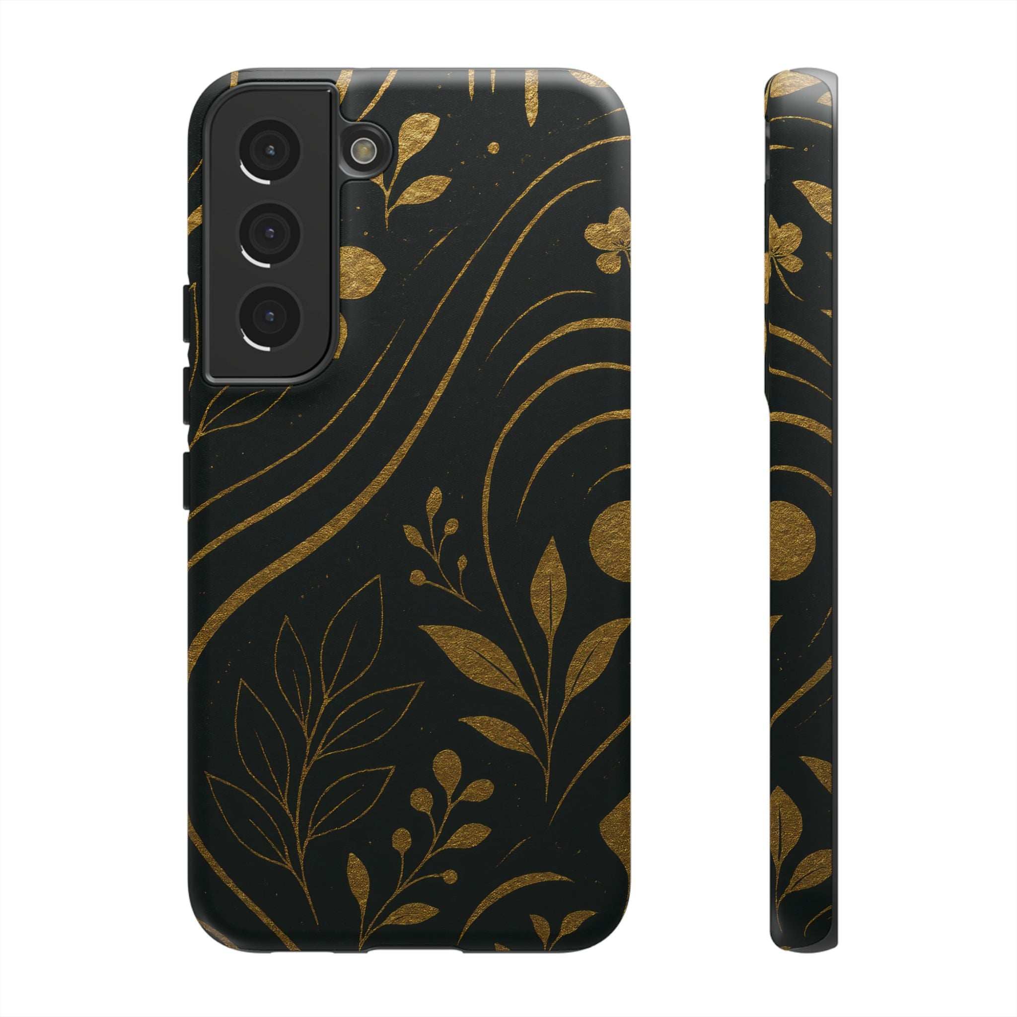 Gold Pattern Tough Phone Case for Samsung Galaxy & Google Pixel