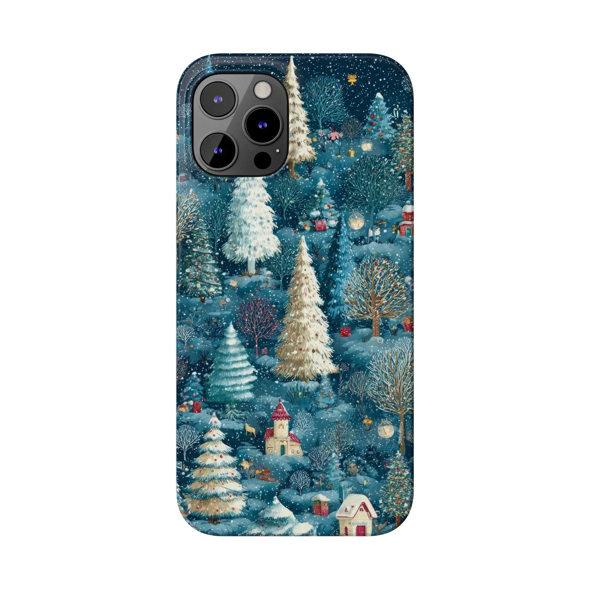 Frosty Forest Phone Case for iPhone 11-17 - KARARMDESIGN