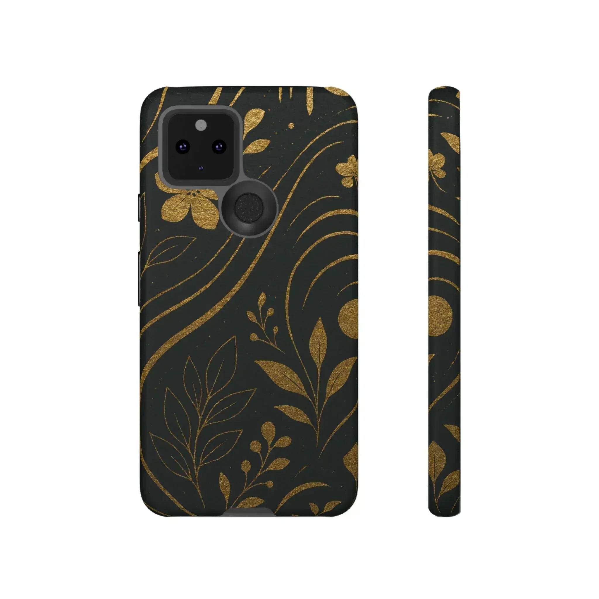 Gold Pattern Phone Case for Galaxy and Pixel - KARARMDESIGN