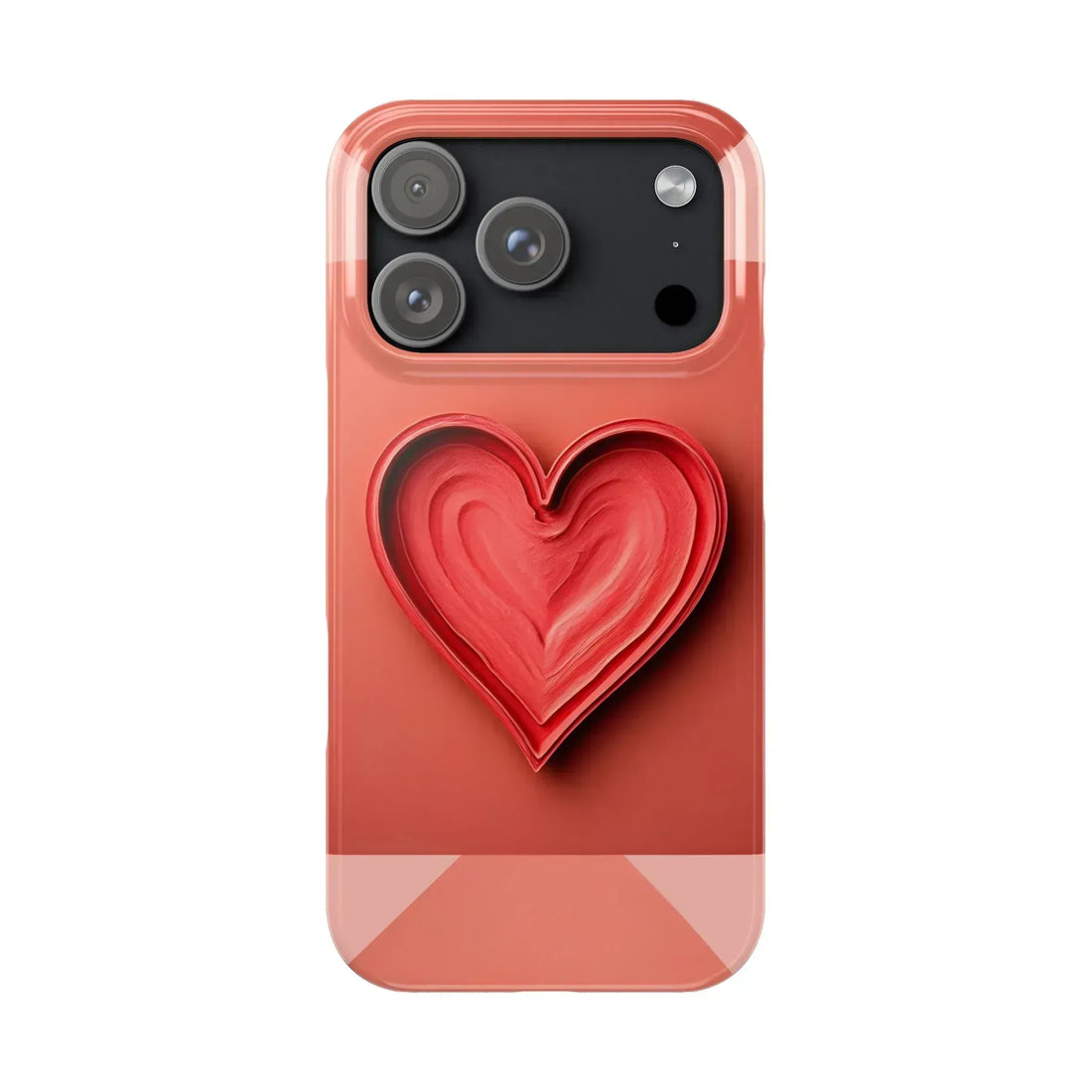 Heart Design Phone Case for iPhone 11-17 - KARARMDESIGN