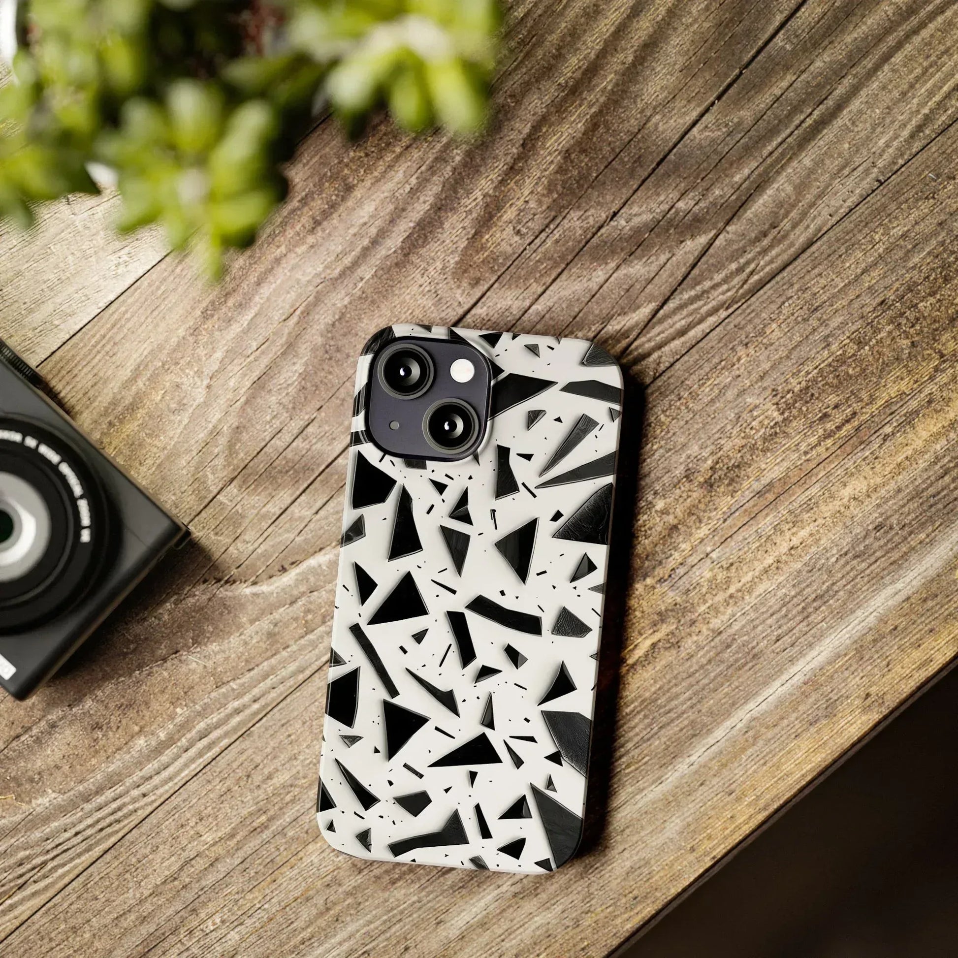Abstract Slim Phone Case for iPhone 11-17 - KARARMDESIGN