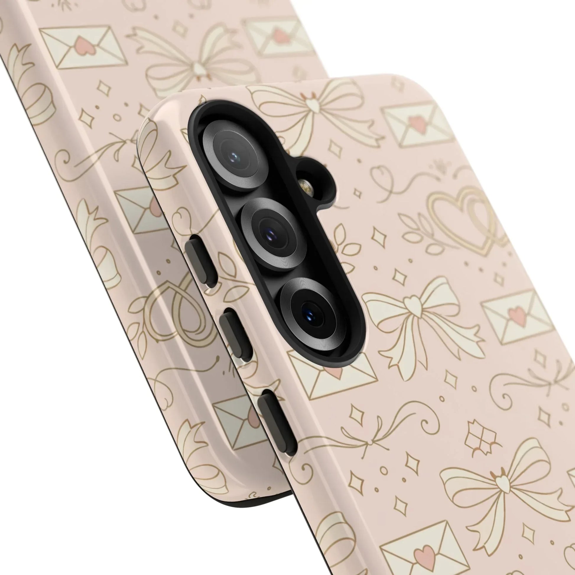Sweet Romance Tough Phone Case for iPhone 11–17 & Galaxy S10–S25 - KARARMDESIGN