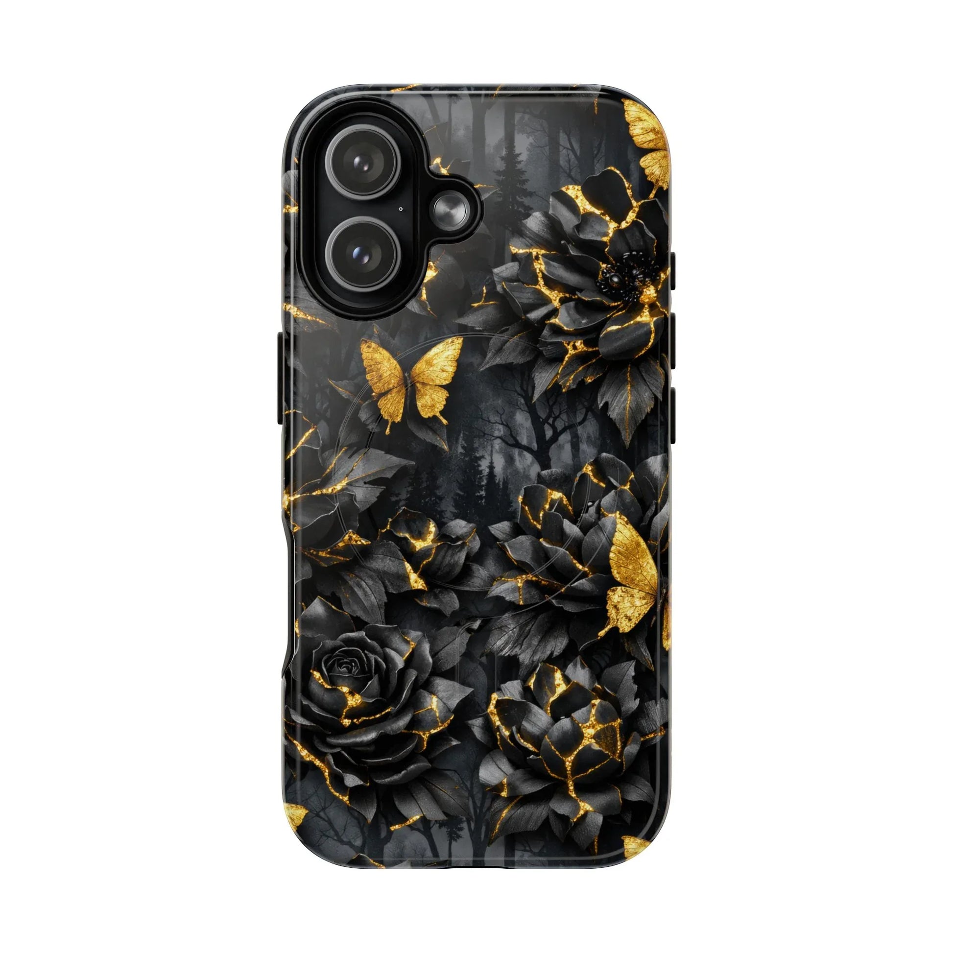 Kintsugi Garden Phone Case for iPhone 13-17 - KARARMDESIGN