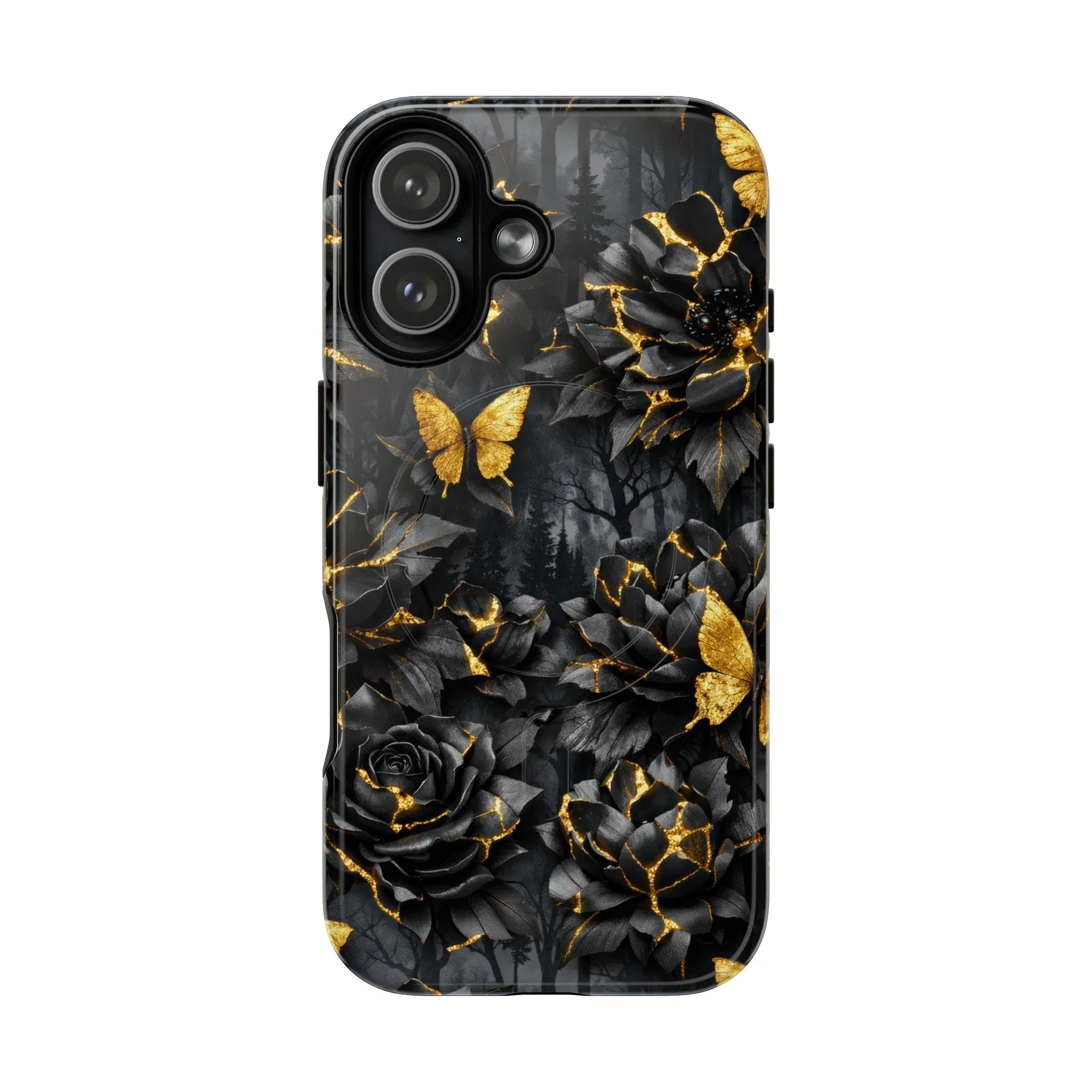 Kintsugi Garden Phone Case for iPhone 13-17 - KARARMDESIGN