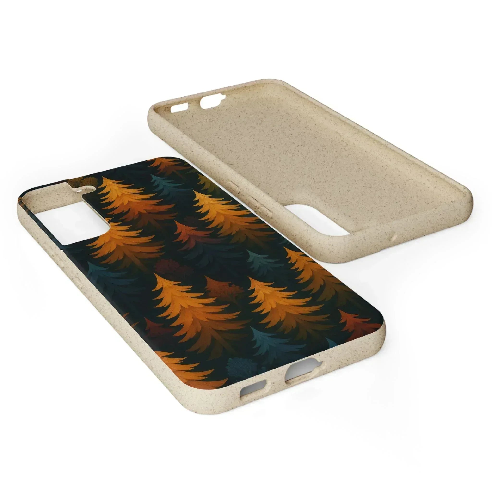 Eco Forest Biodegradable Phone Case for iPhone 11-16 and Galaxy S20-S22 - KARARMDESIGN