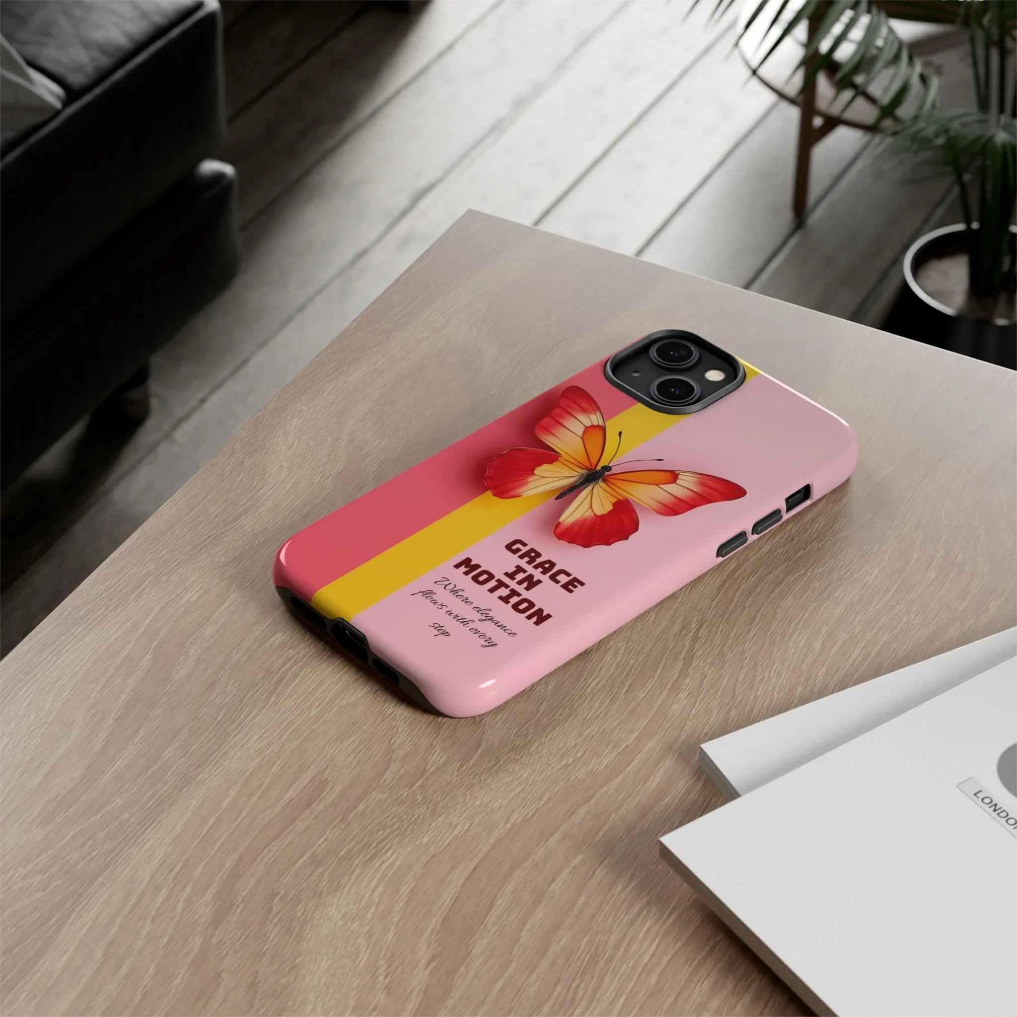 Grace in Motion – Elegant Phone Case for iPhone, Galaxy & Pixel - KARARMDESIGN