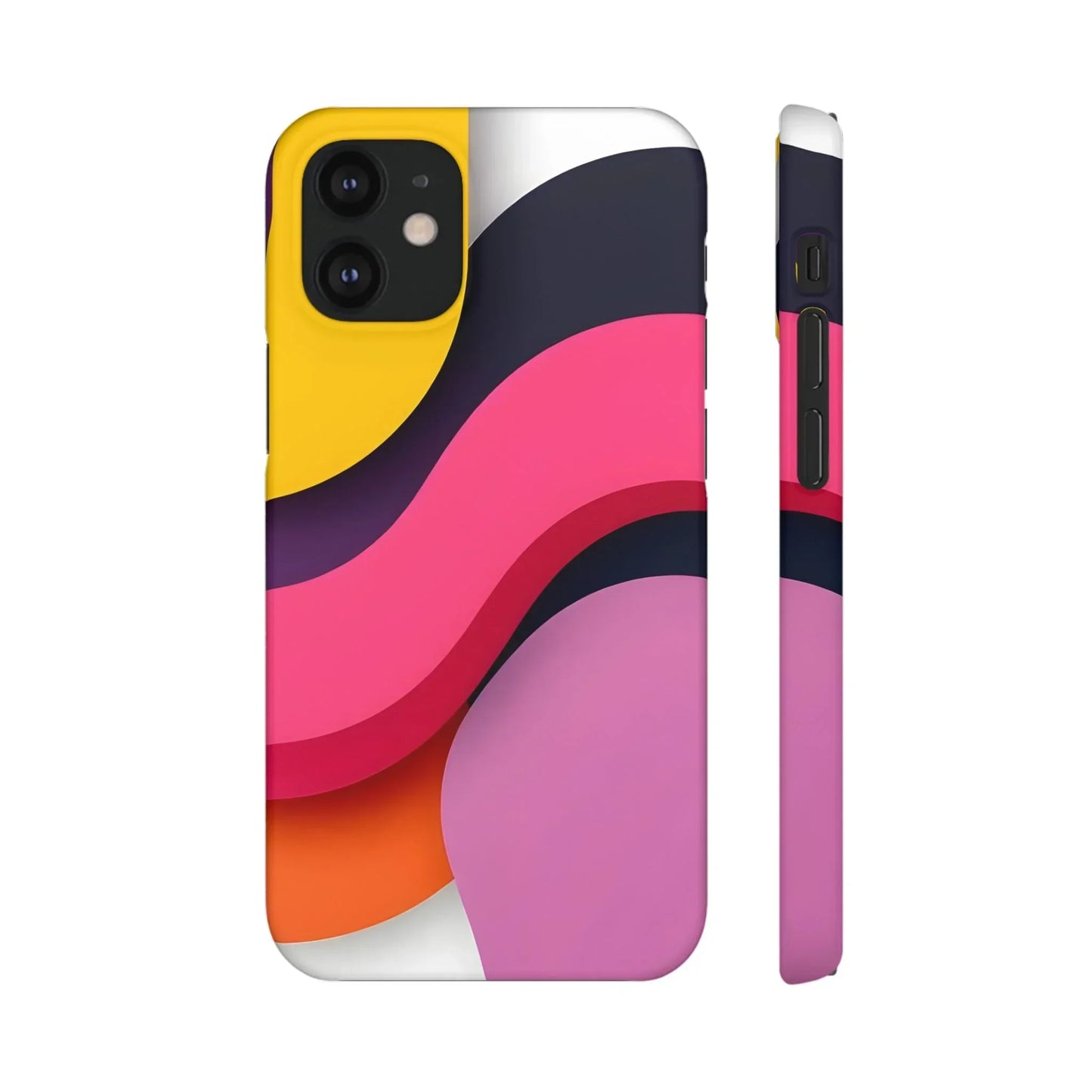 Abstract Phone Case for iPhone 7-16 and Samsung Galaxy S10-S25 Models - KarArmDesign